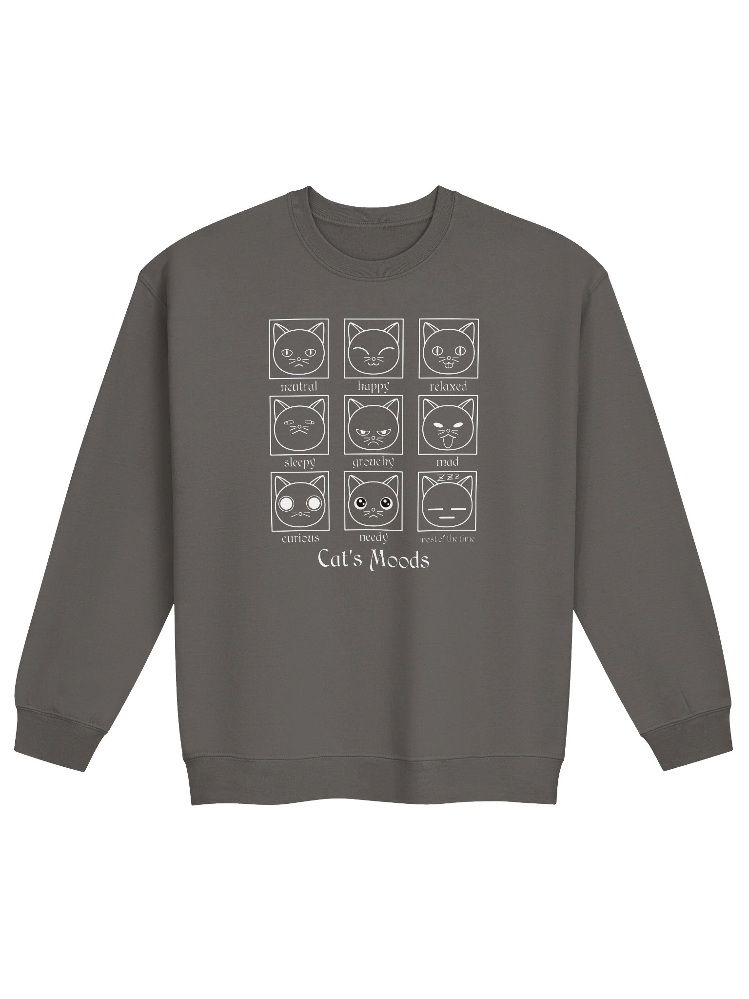 Cat's Moods - Unisex Adult Sweatshirt product image (1)