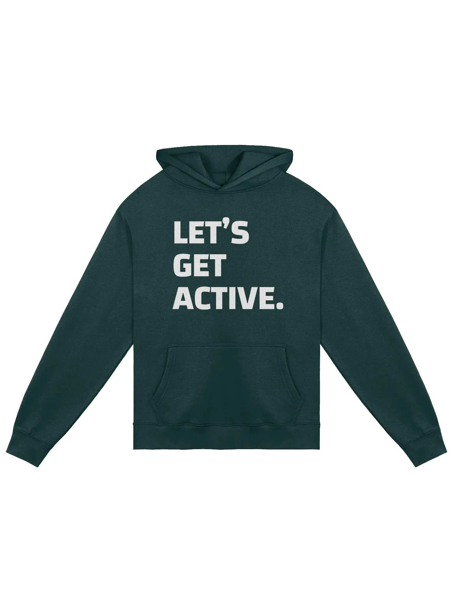"Let's Get Active" | HOODIE product image (1)