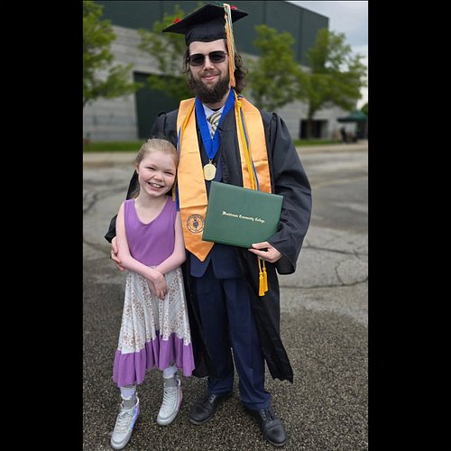 Ana very much enjoyed Austin's graduation today. She says it was fun because while we were waiting she was able to hang out w...