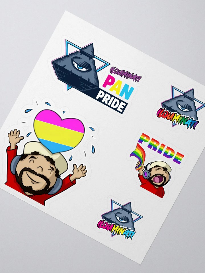 Pride Sticker Sheet product image (2)