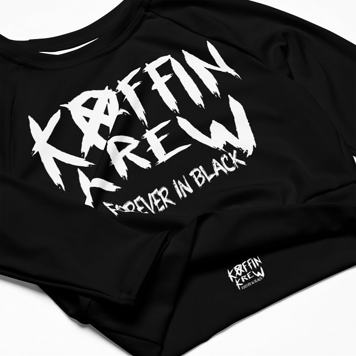 Forever In Black L/S Crop Top product image (2)
