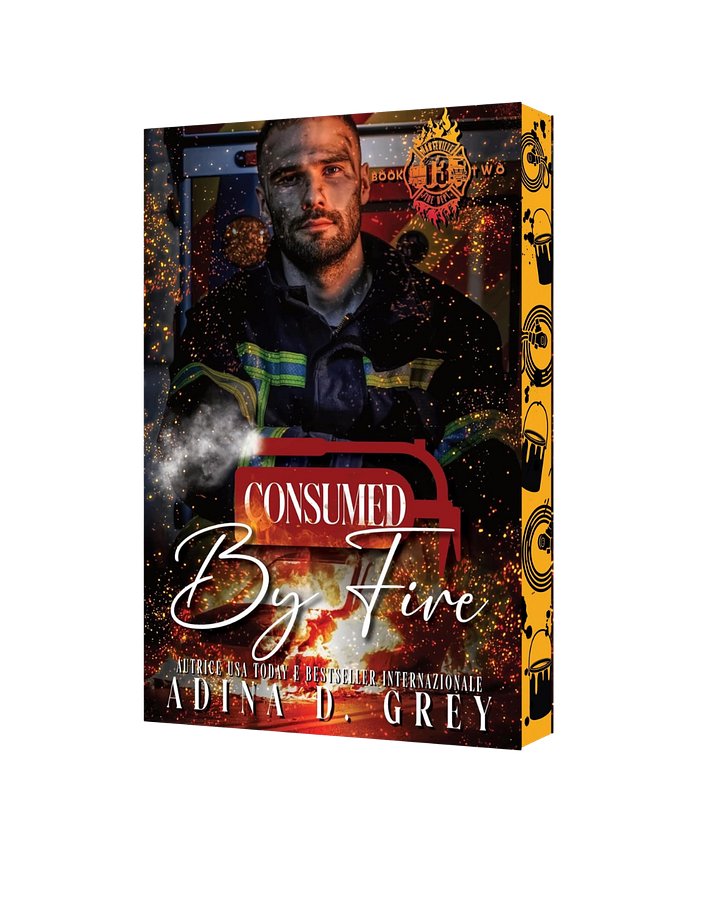 Consumed by Fire - Sprayed Edges product image (1)