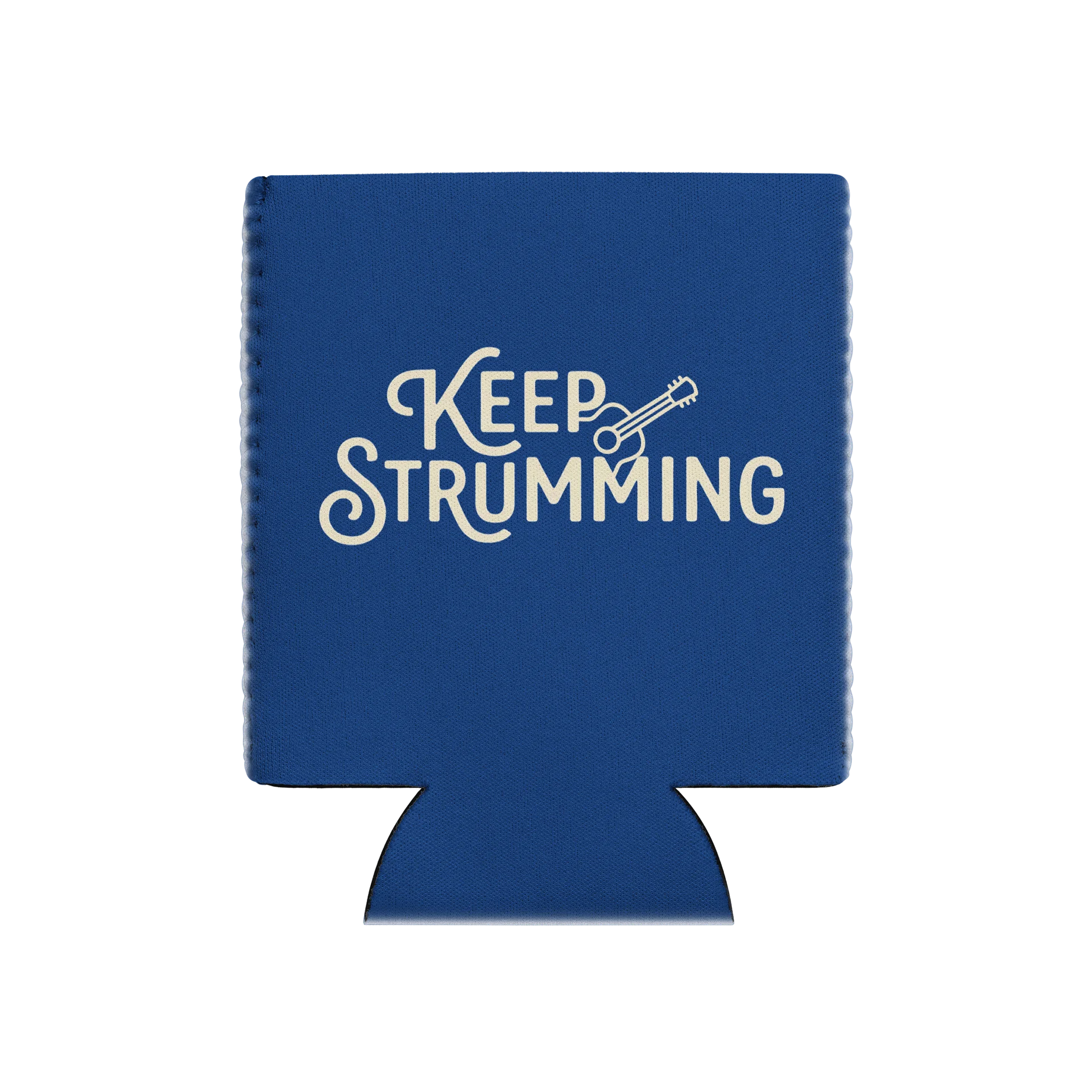 Keep Strumming Guitar Can Cooler product image (1)