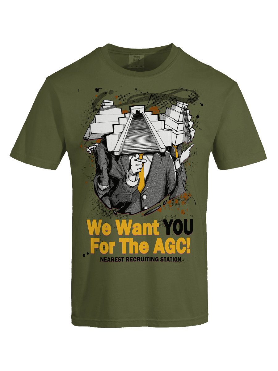 AGC RECRUIT TEE GREEN product image (5)