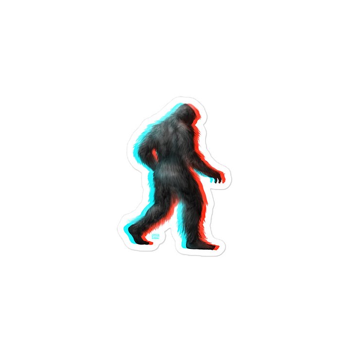 Sasquatch 3D Sticker product image (2)