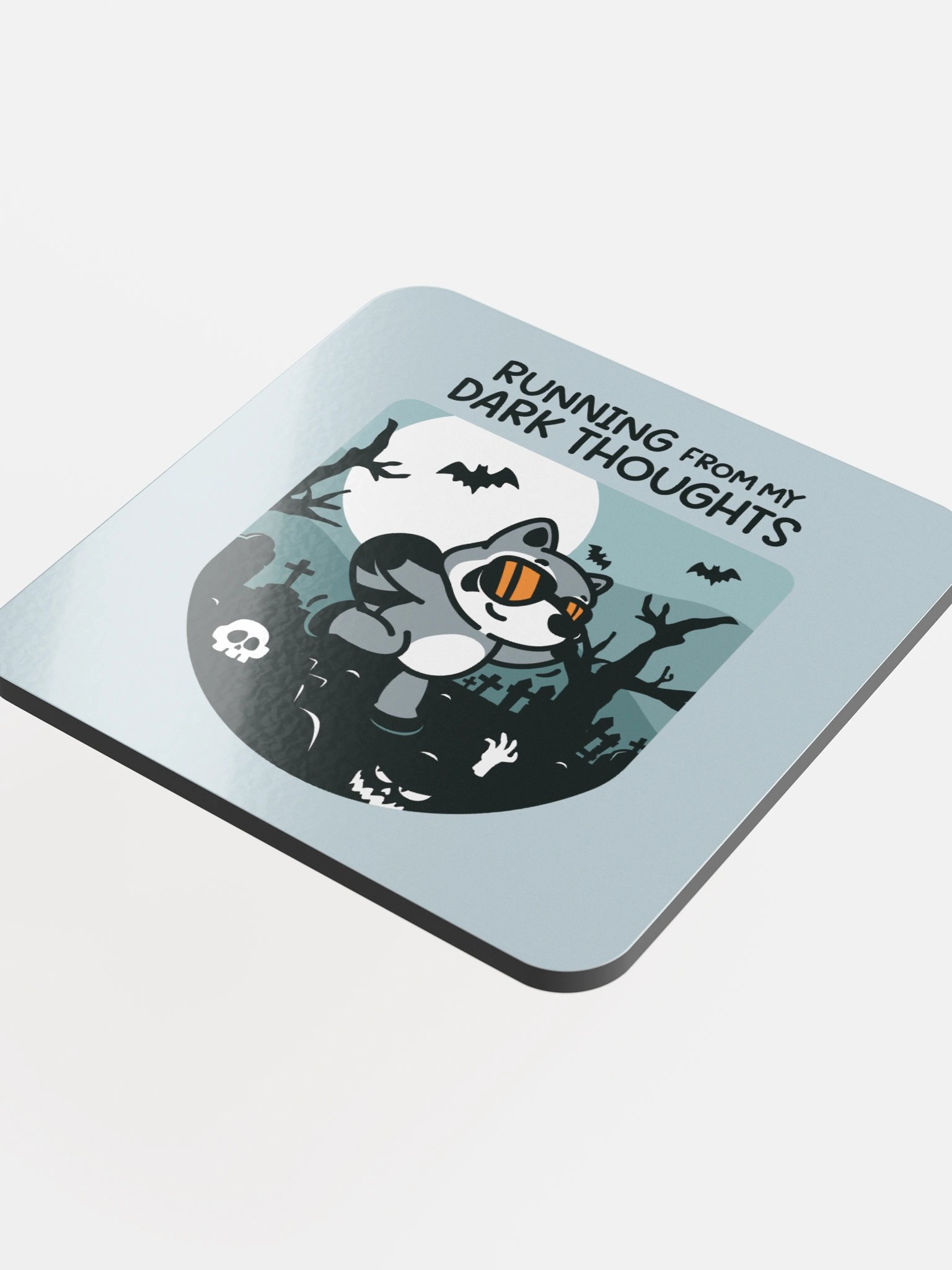 Running From My Dark Thoughts Coaster product image (4)