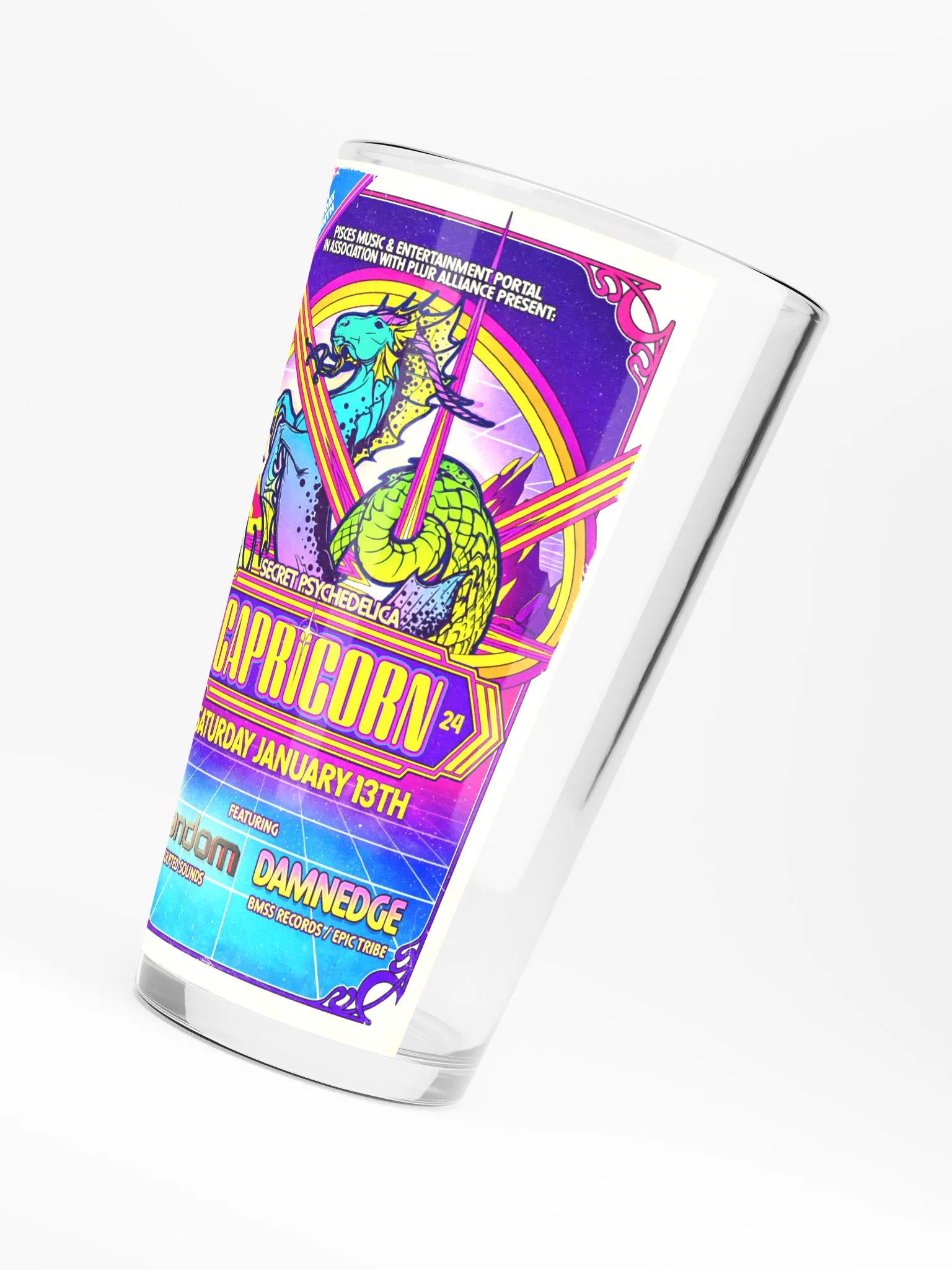 Capricorn 2024 Shaker Pint Glass product image (4)