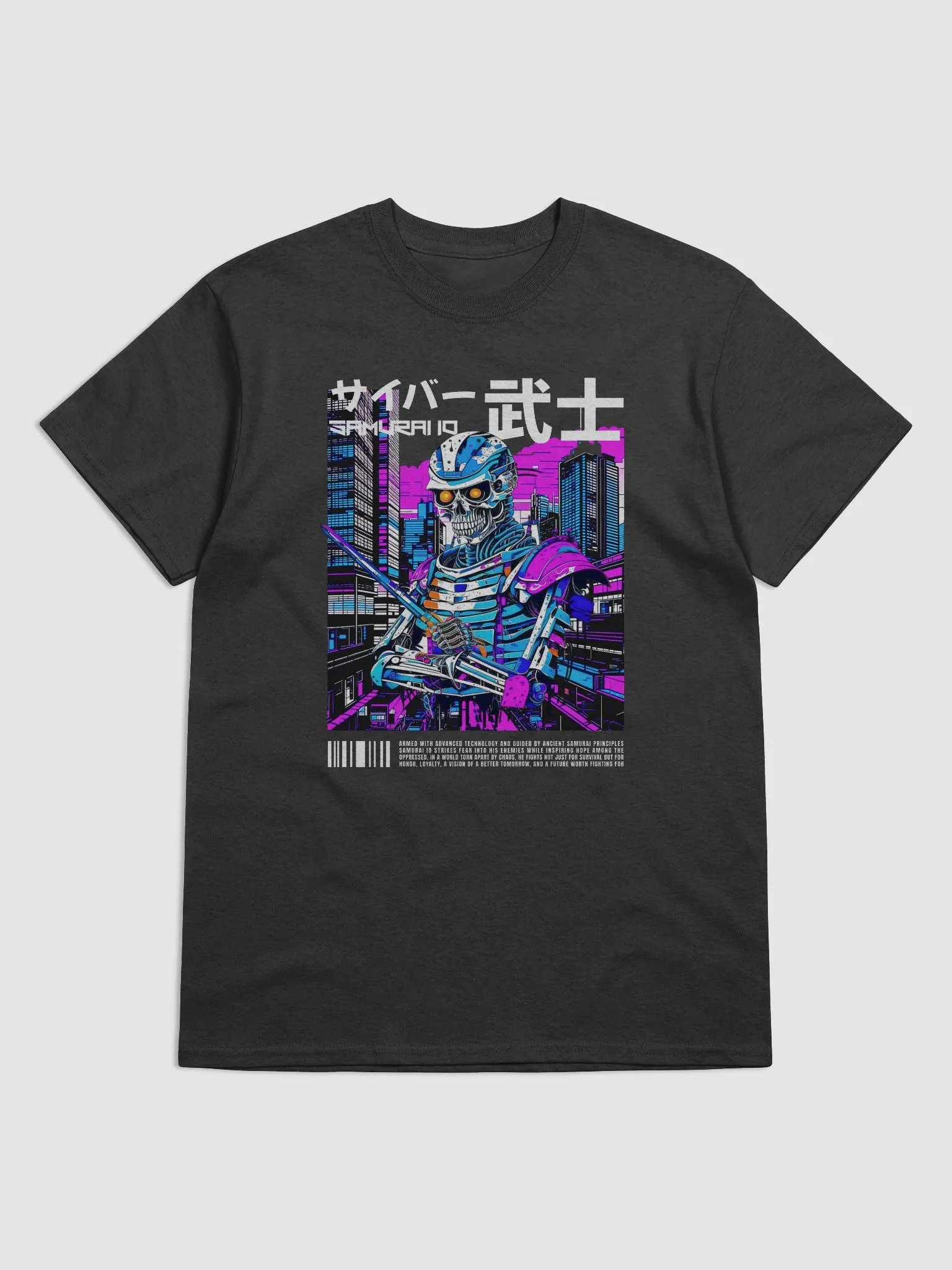 Kyron: Cyber Samurai Warrior T-Shirt product image (1)