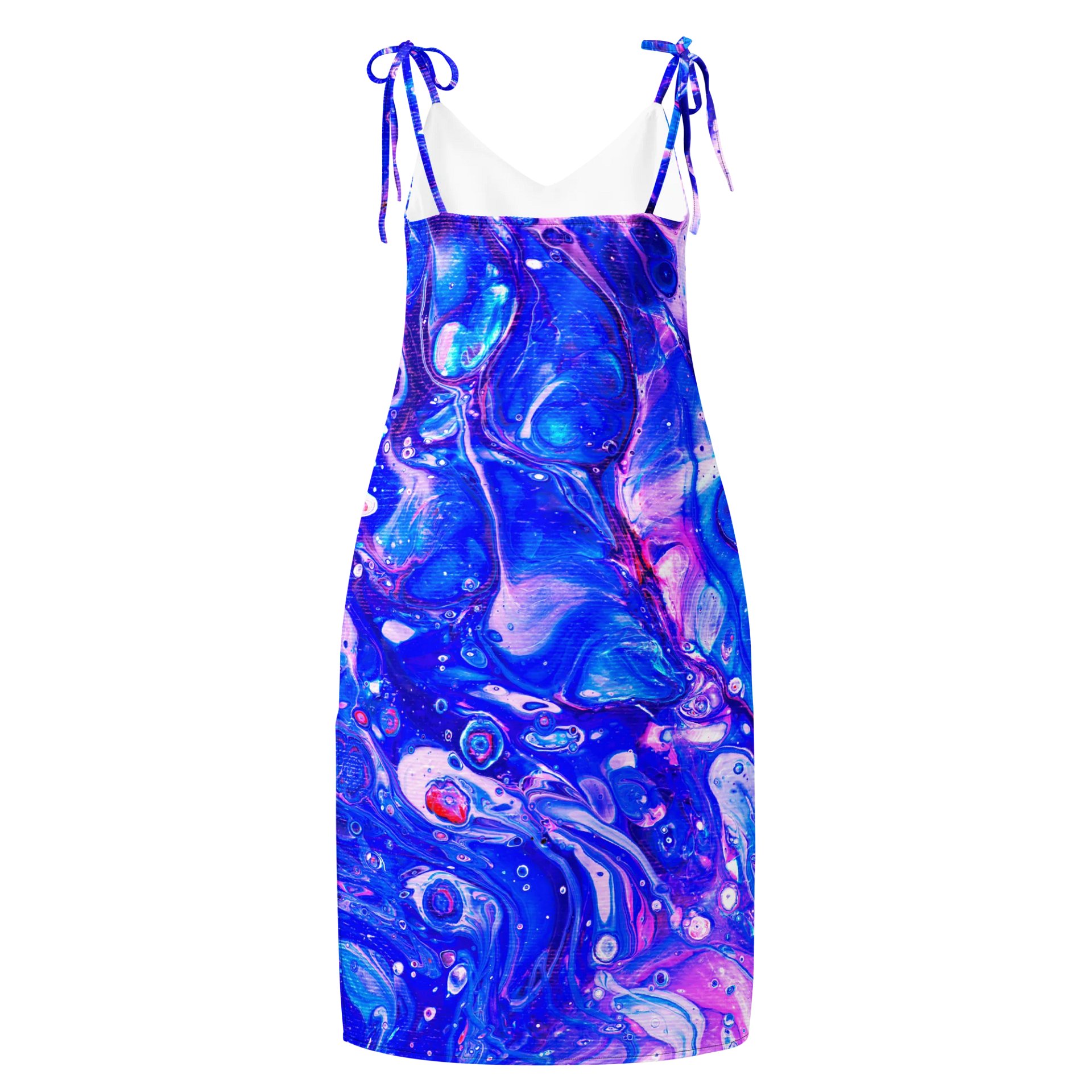 Bubblegum Fluid Acrylic Slip Dress product image (2)
