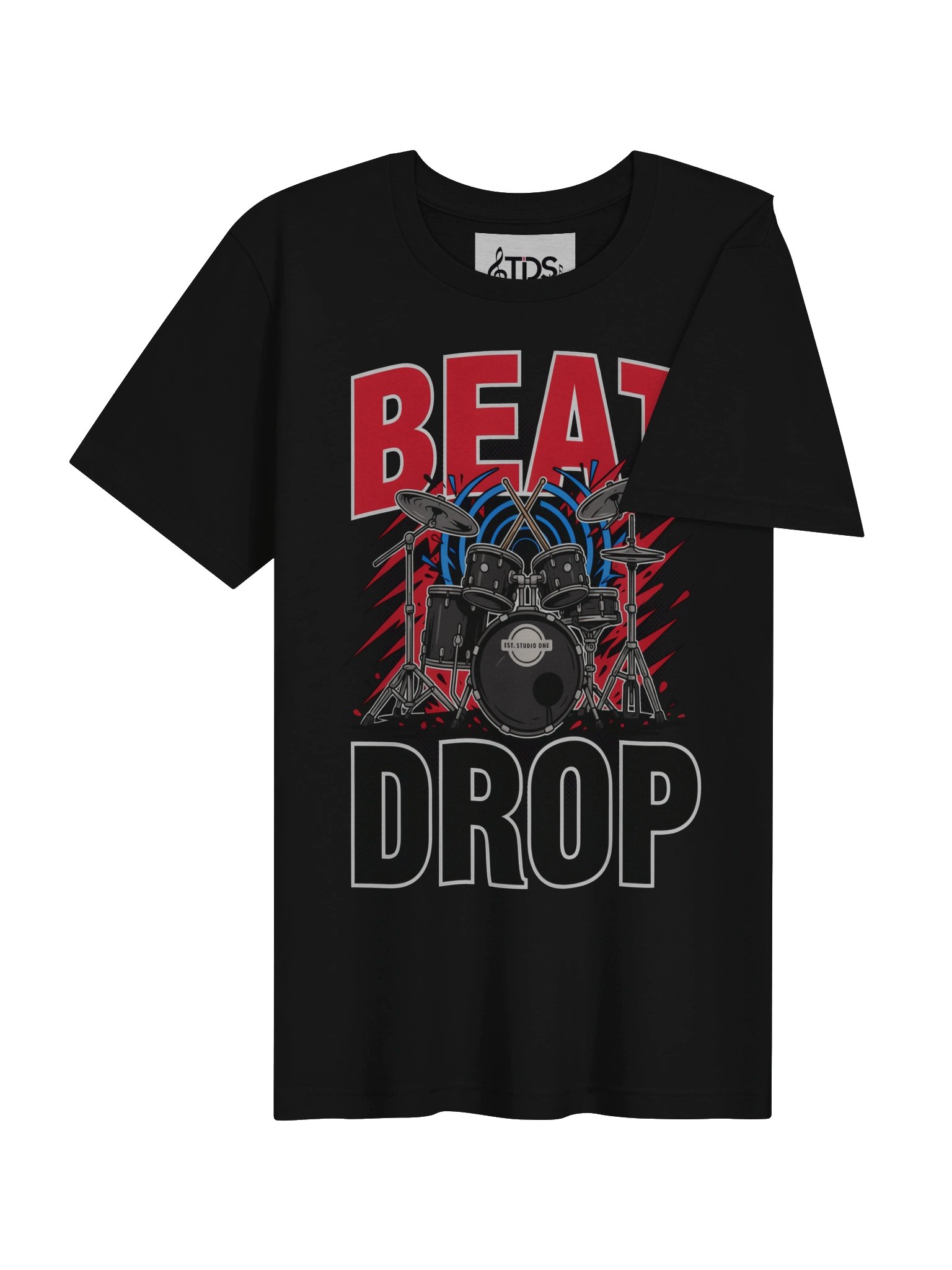 Beat Drop Drum Graphic Tee product image (20)