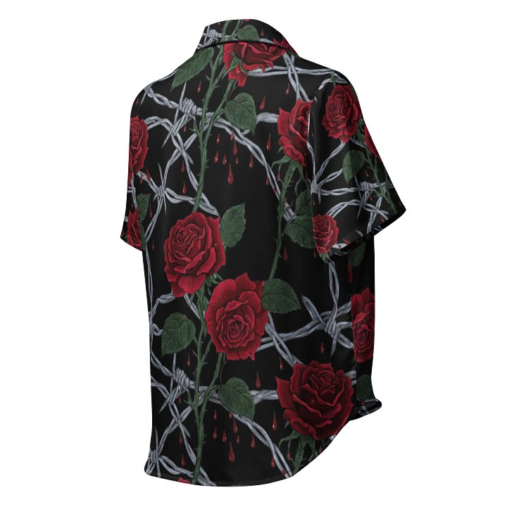Colored Barbed Wire & Roses Pajama Top product image (2)