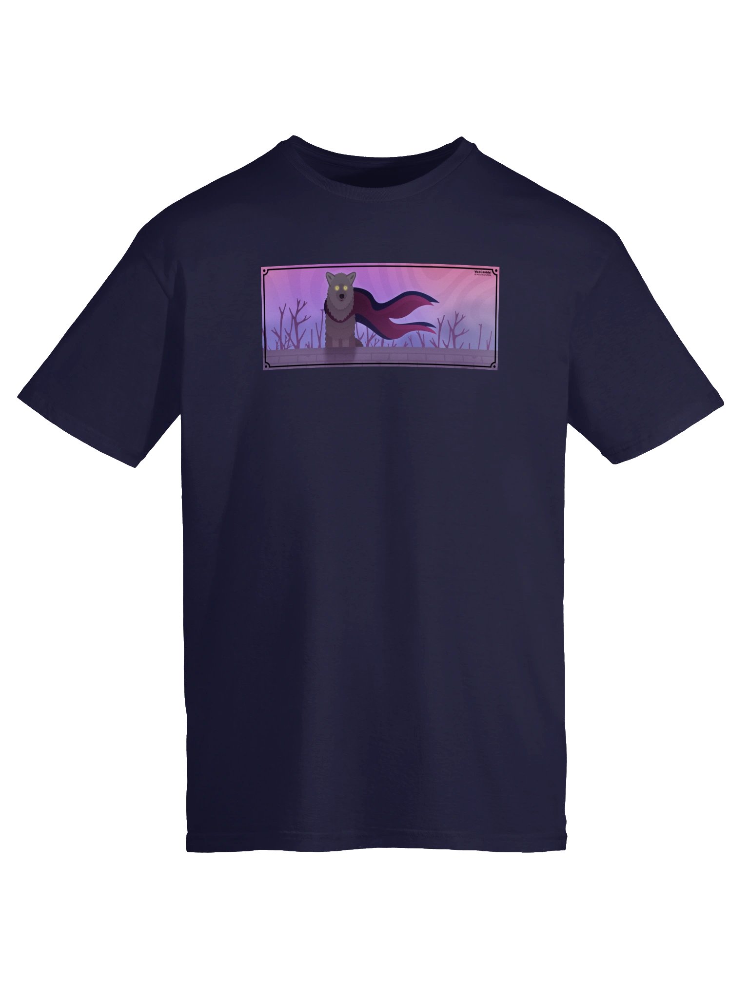 Aura Farming Wolf T-Shirt product image (5)