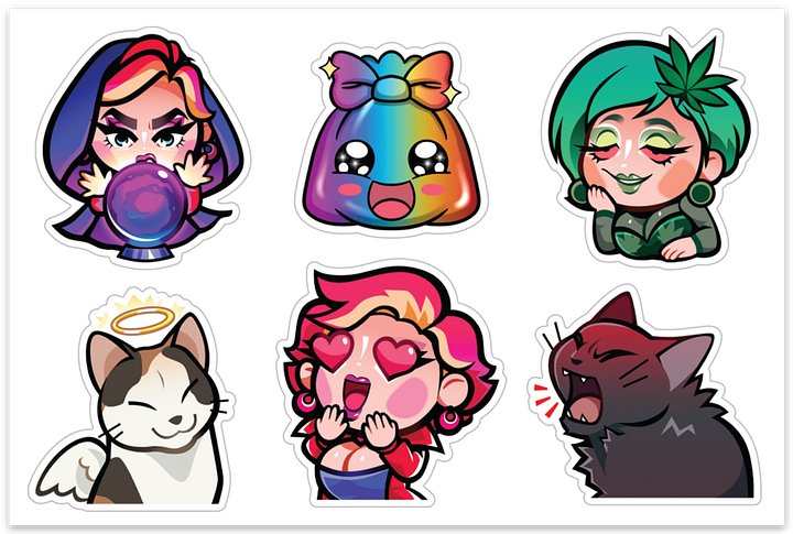 Twitch Emote Stickers product image (2)