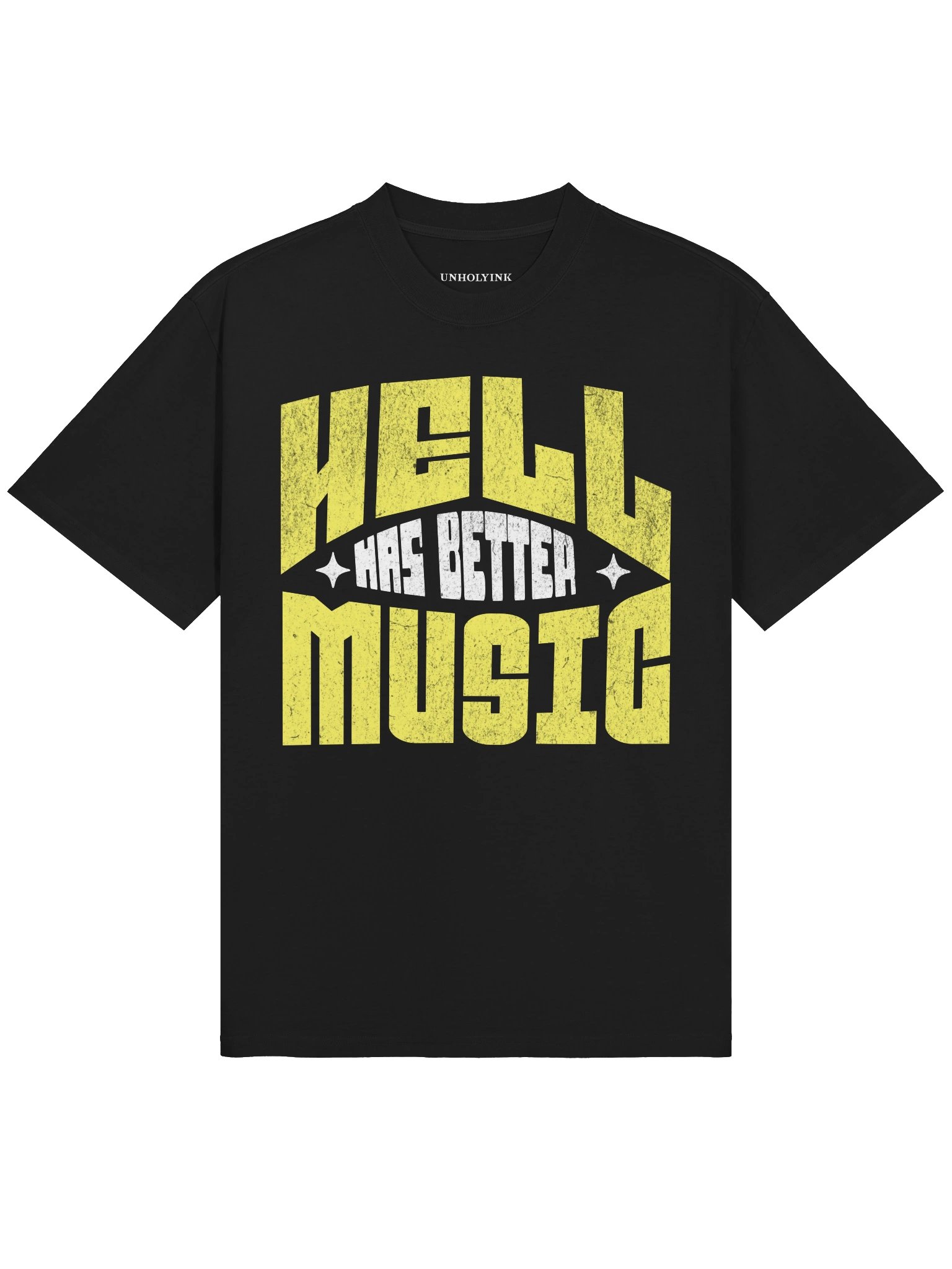 HELL HAS BETTER MUSIC — Oversized Tee product image (2)