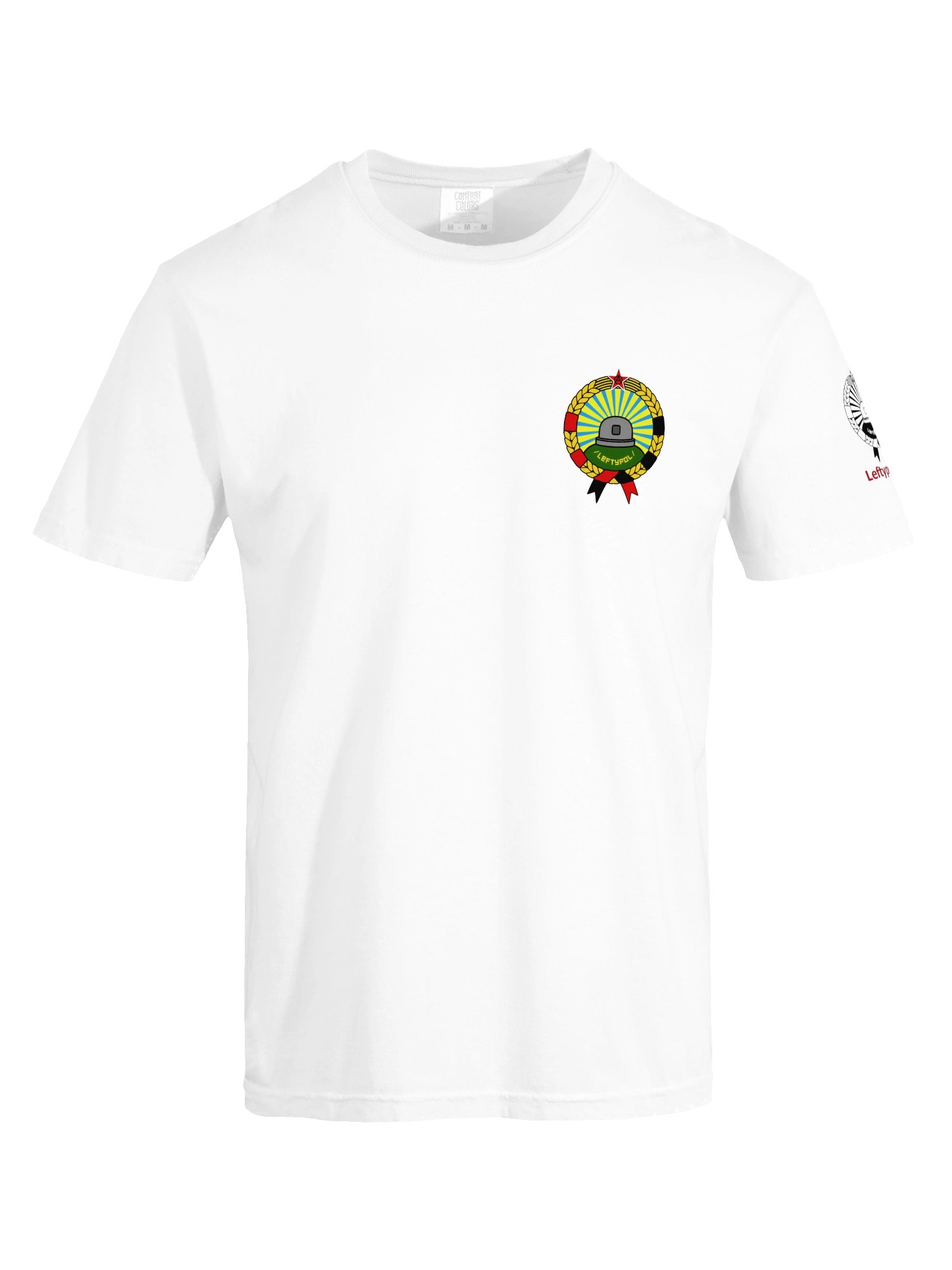 /leftypol/ — White T-Shirt product image (5)