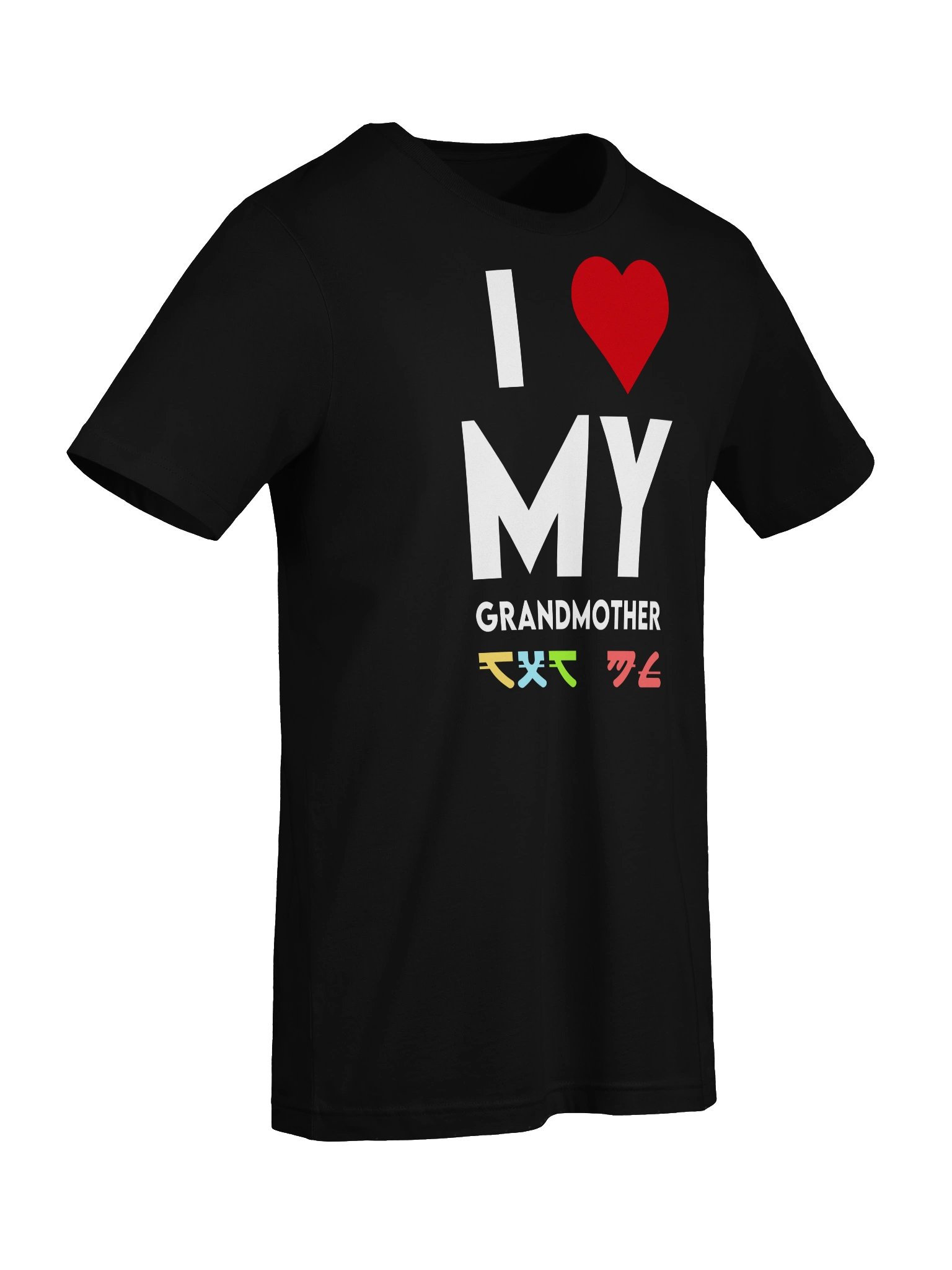 I ❤️ MY GRANDMOTHER T-Shirt product image (7)