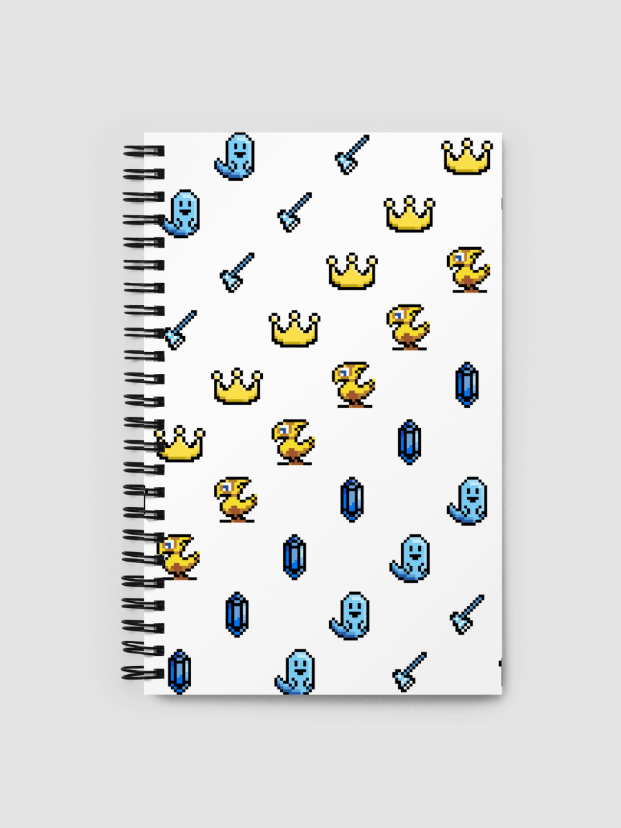 Pixel Pattern Notebook | 8BitDee