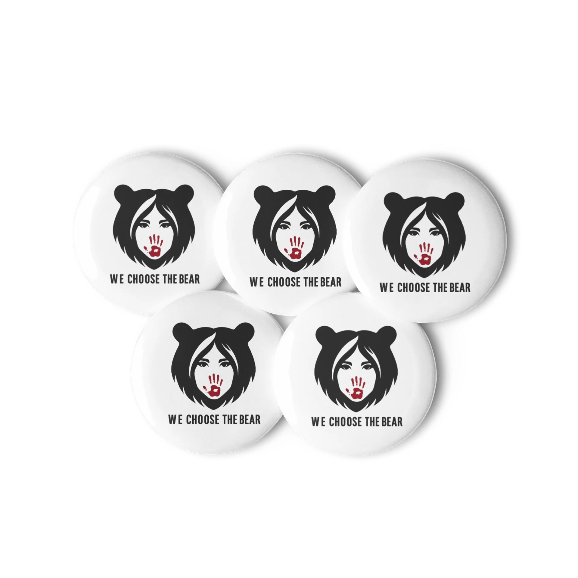 W E Choose The Bear (pins) product image (3)