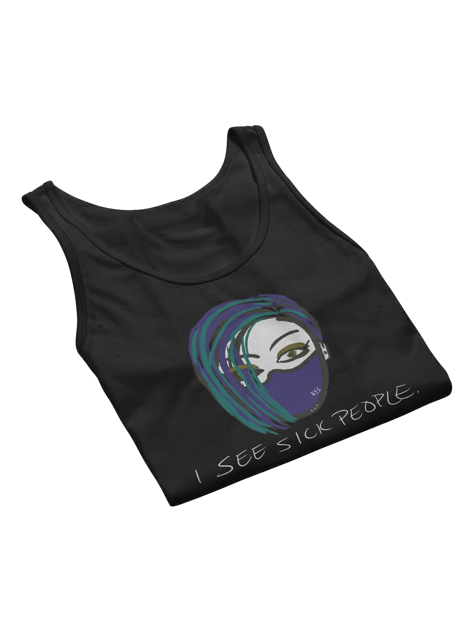 I See Sick People tank product image (8)