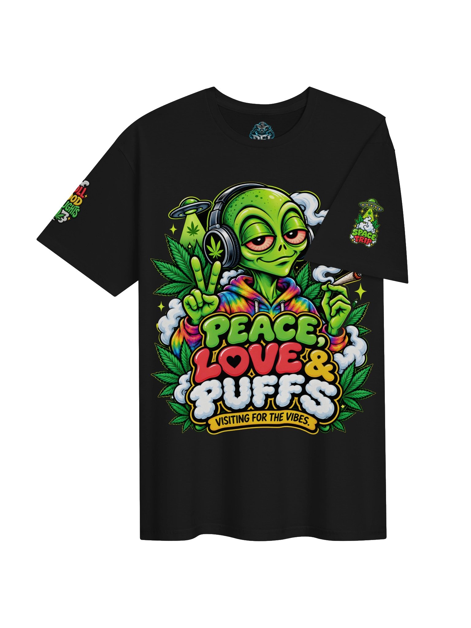 Peace, Love & Puffs — Visiting for the Vibes 👽🌿💨 product image (51)