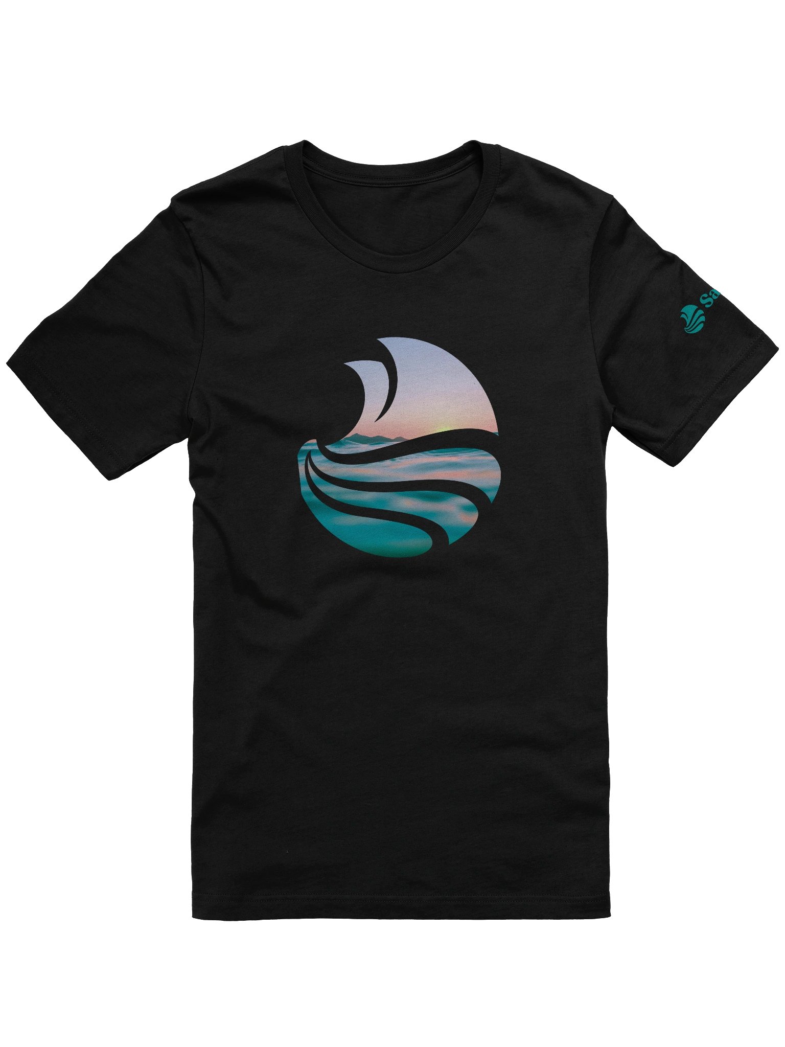 SailTies Classic Tee - Emerald Ocean Tidal product image (1)