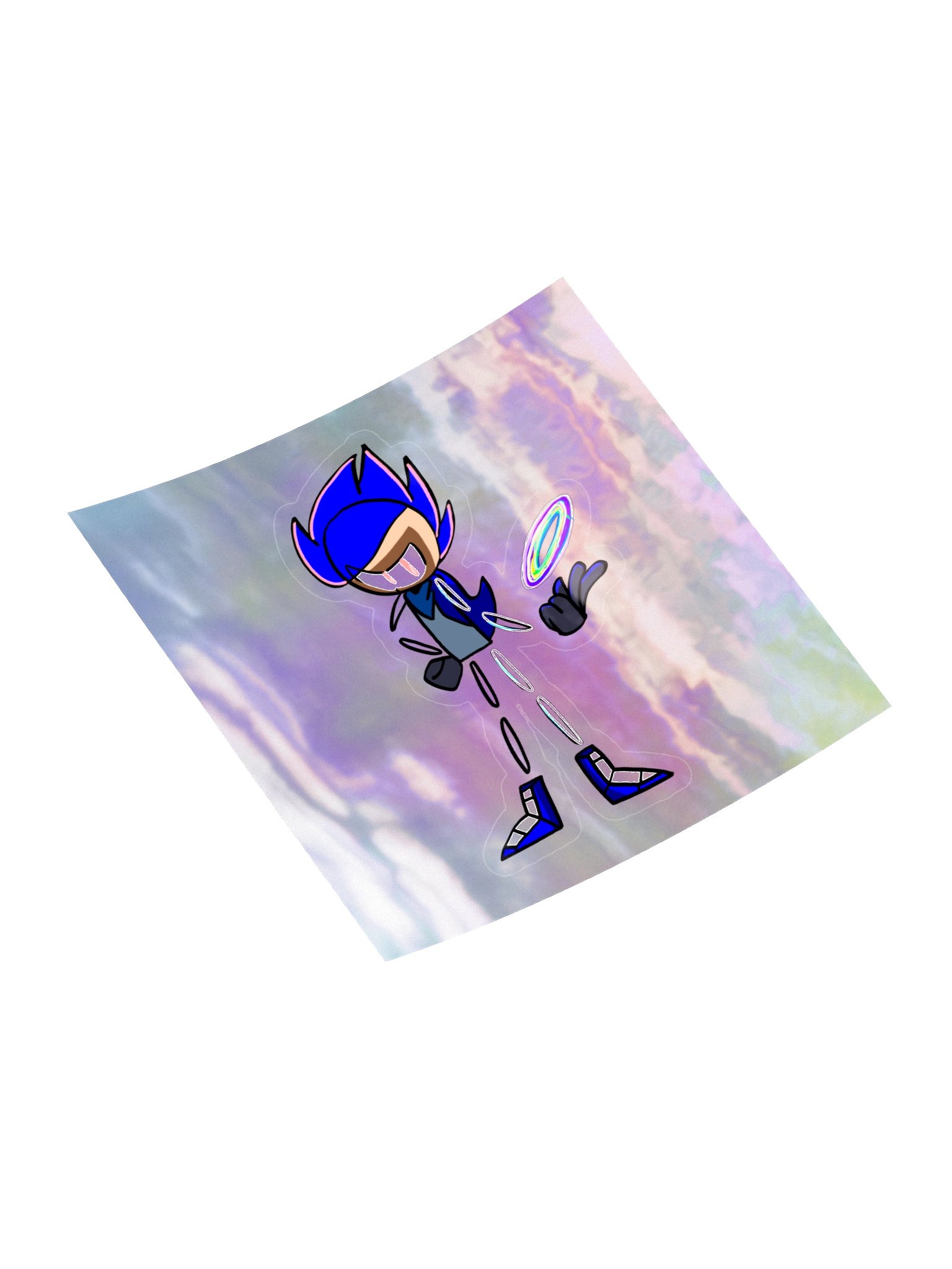Bluelight Max Ultramix Holographic Sticker product image (10)