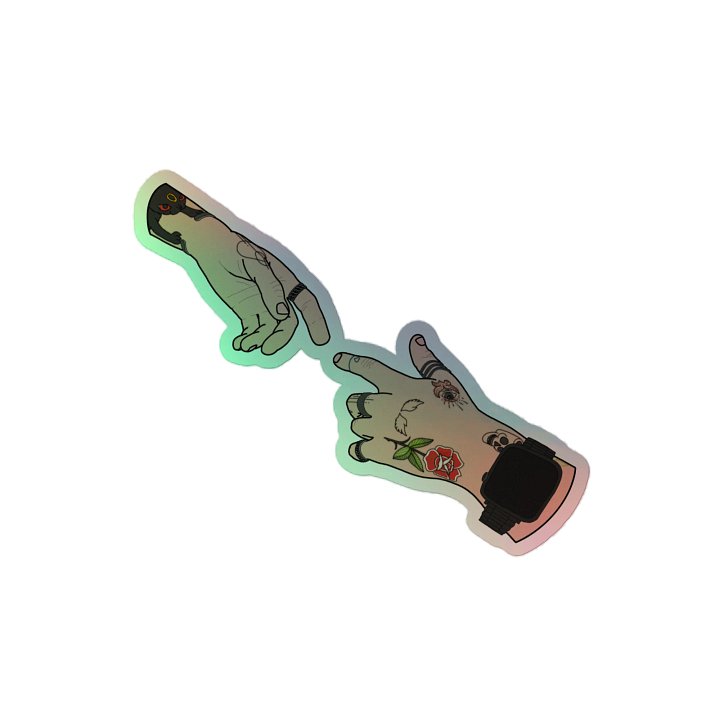 creation of brocc holographic stickers product image (2)