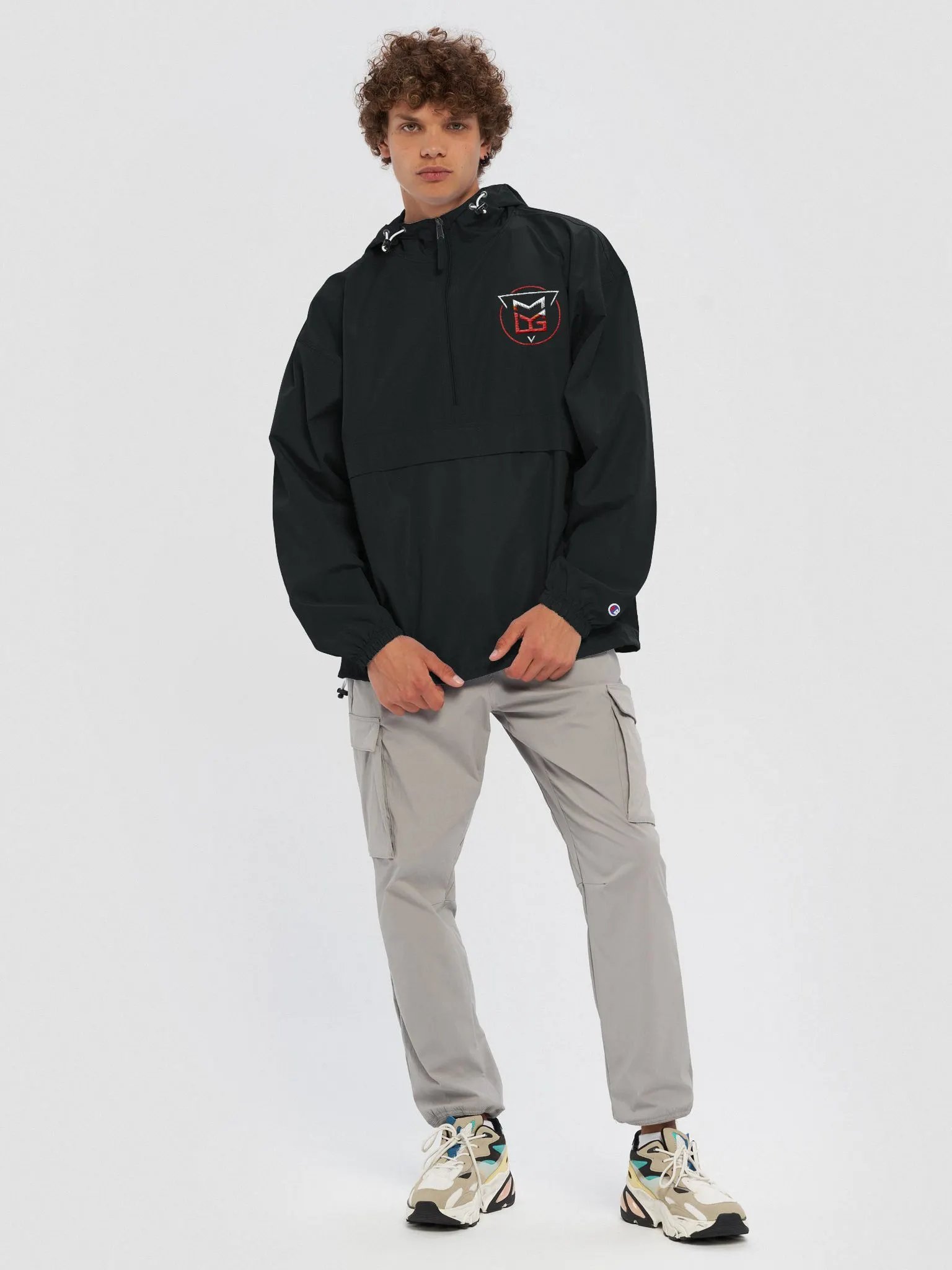 [Moki Edition] Embroidered Windbreaker product image (3)