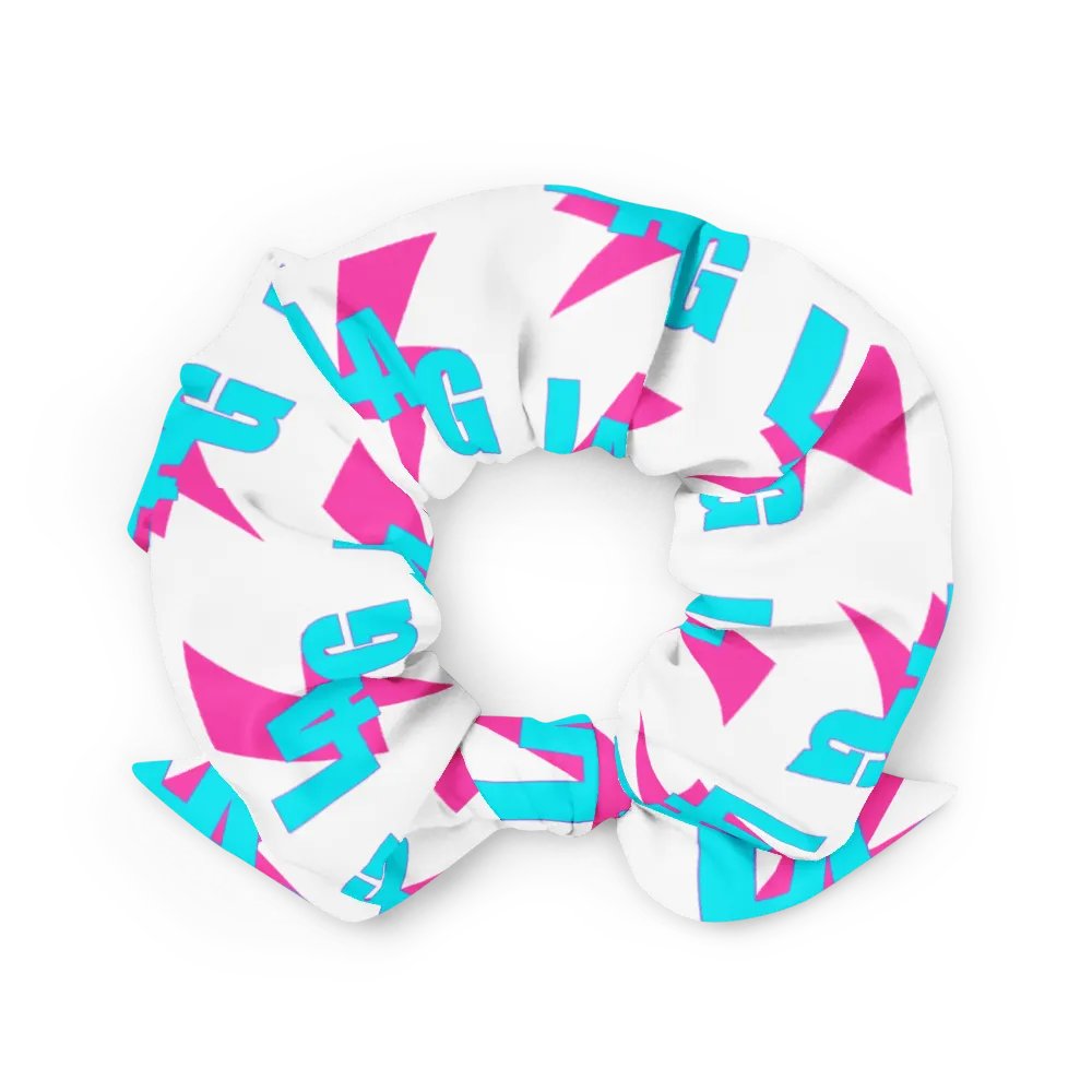 LAG Scrunchie with Bow (White) product image (5)