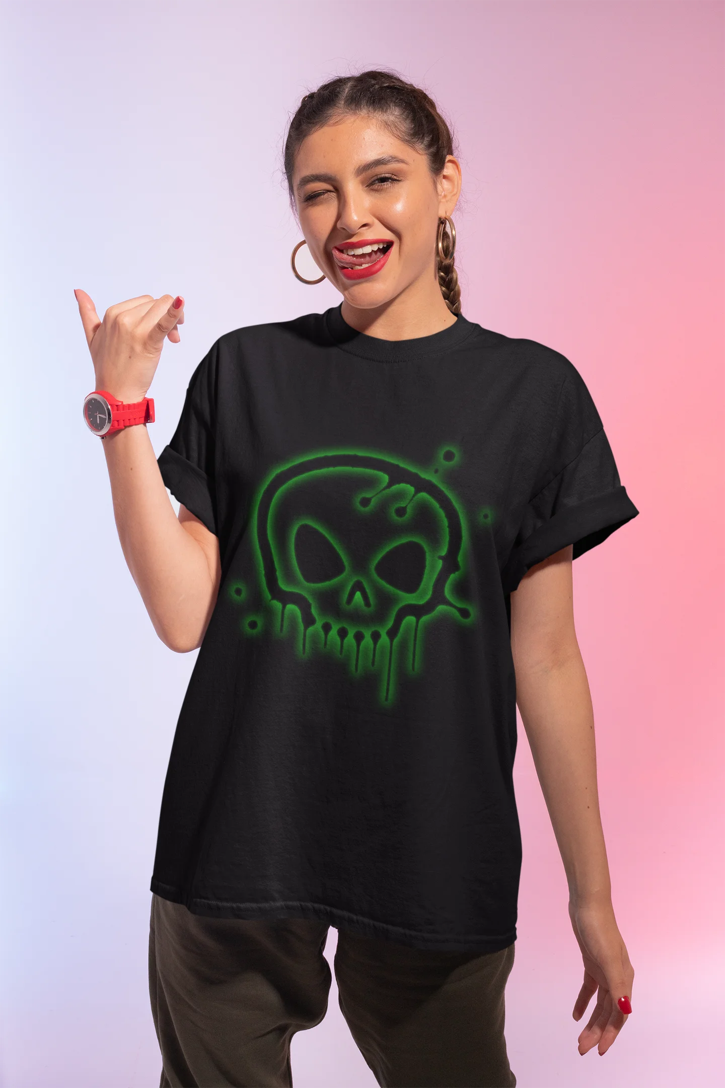 T-Shirt: The Neon Skull product image (2)