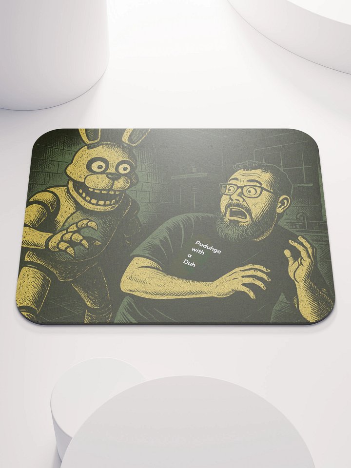 Frightening Encounter Mouse Pad product image (1)