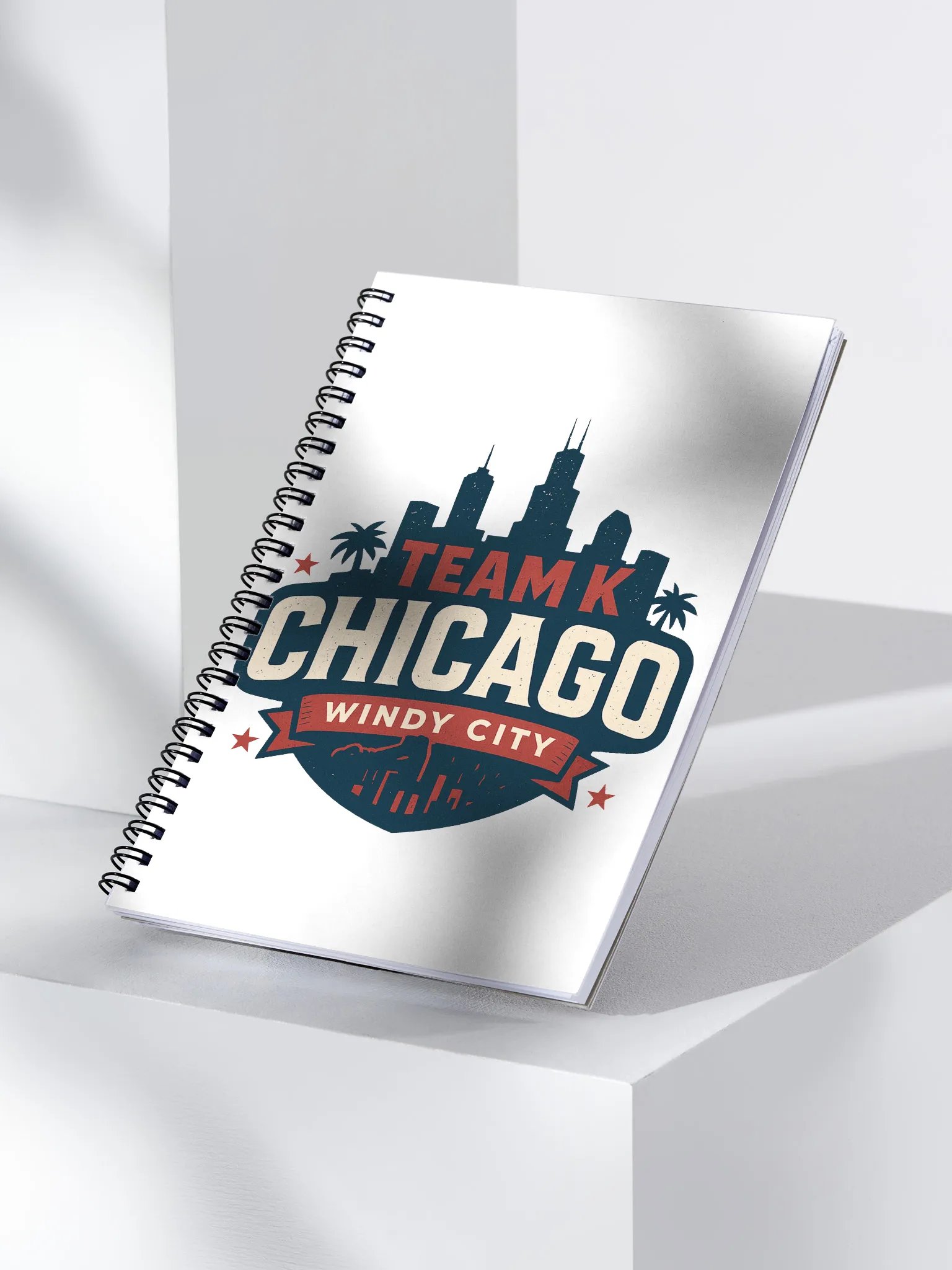 Team K Chicago Spiral Notebook product image (3)