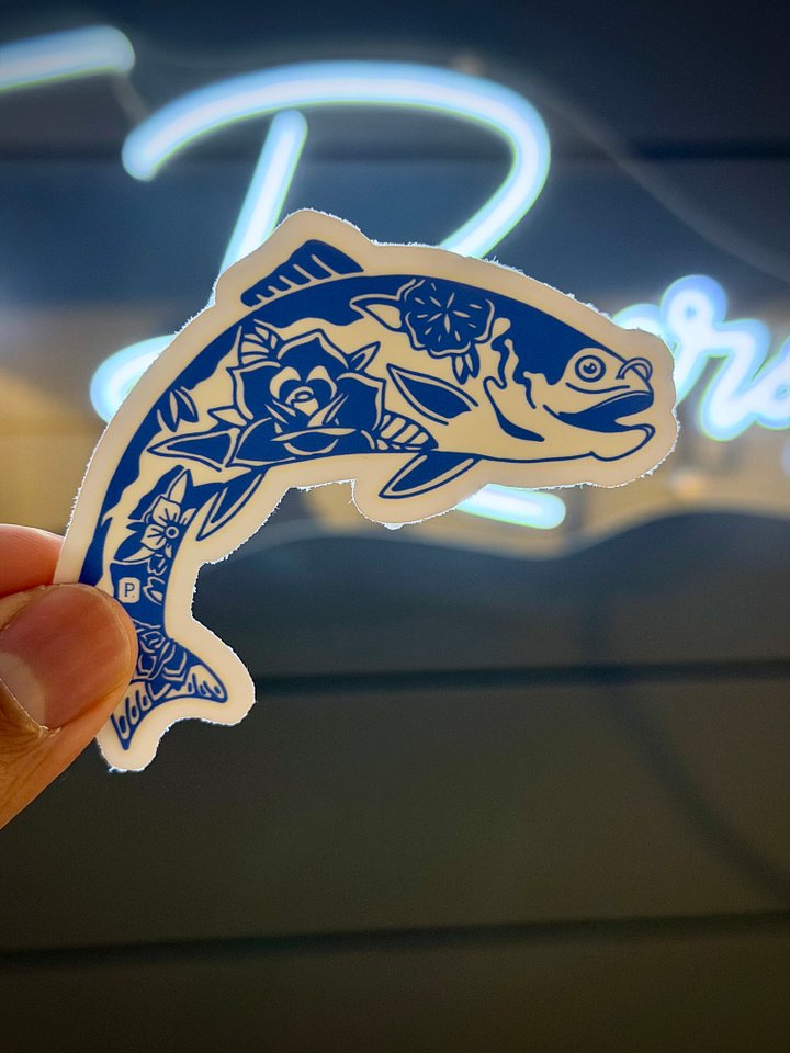 Trad Trout Sticker product image (2)