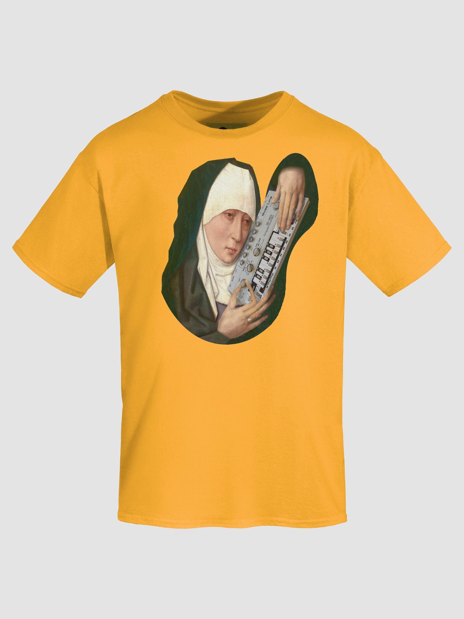 Mater Dolorosa meets tb-3-0-3 by Frank Fonik, Techno EDM Unisex t-shirt product image (8)