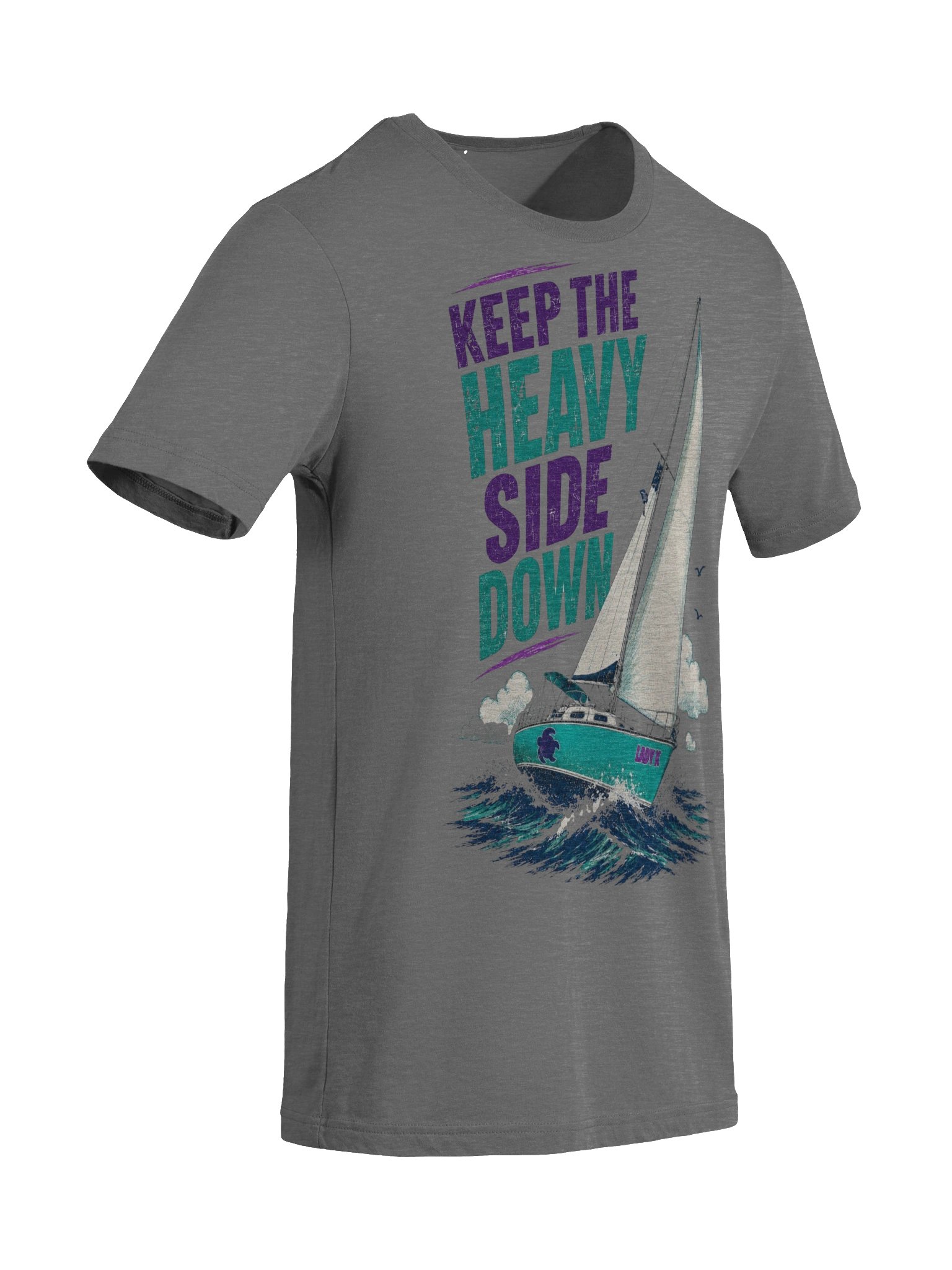 Keep the Heavy Side Down Tee product image (9)