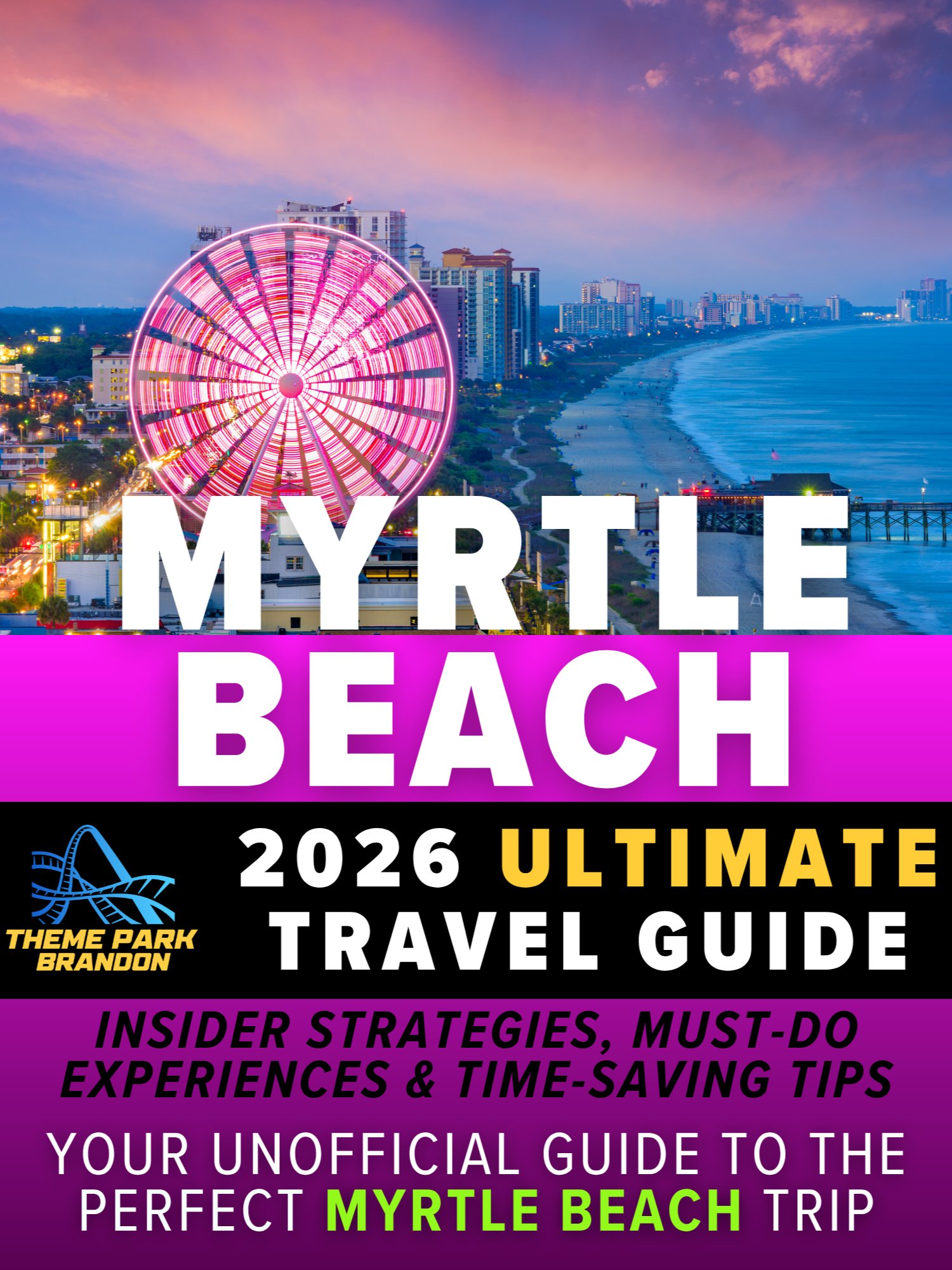 Myrtle Beach Travel Guide 2026 | 79-Page Printable Digital PDF, Instant Download product image (1)