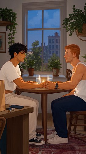 No occasion. No reason. Just choosing each other anyway. 🤍
#JayAndMilo #OurSideOfSummer #CoupleGoals #GayCouple #LoveIsLove