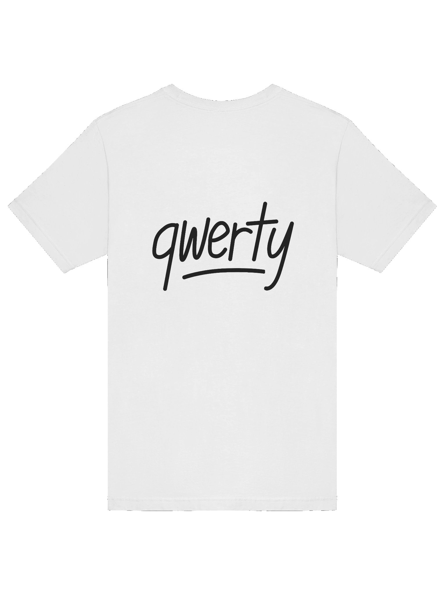 qwerty Tee (white) product image (6)