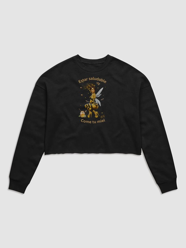 Bee-autiful Flight Women's Crop Sweatshirt product image (2)
