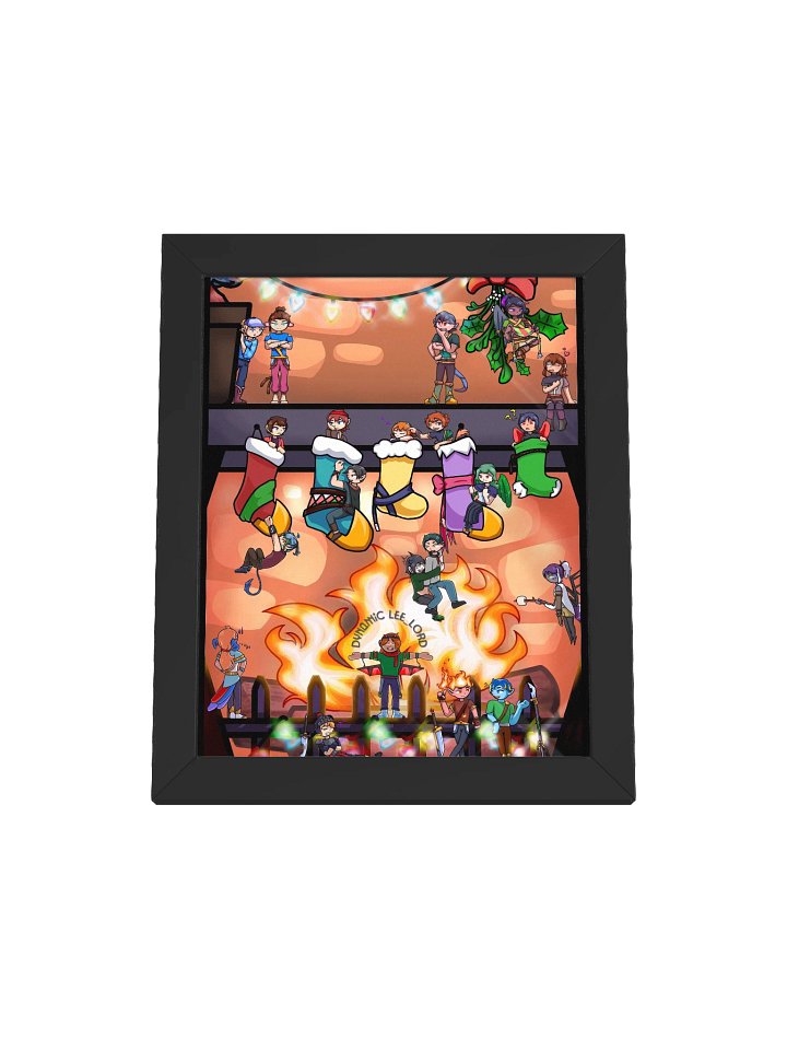 Vibrant Ayous Wood Framed Matte Poster product image (1)
