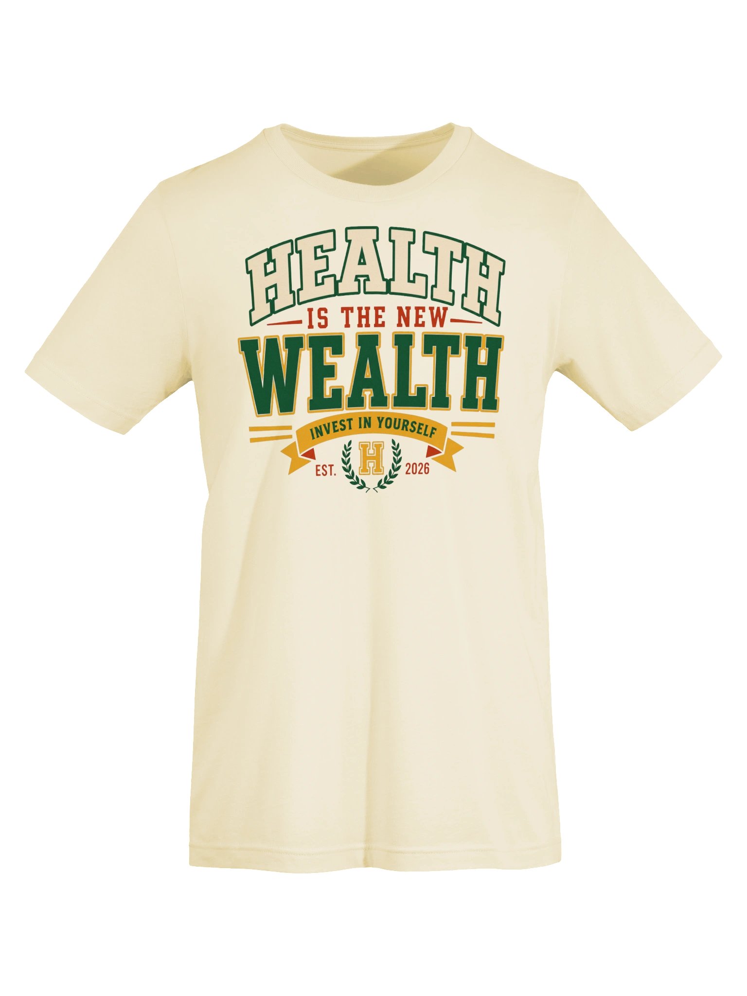 Health Is the New Wealth Unisex T-Shirt product image (6)