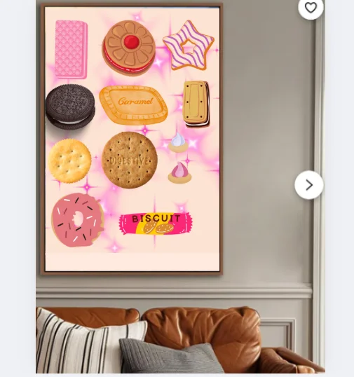 Biscuits kitchen Art Print product image (2)