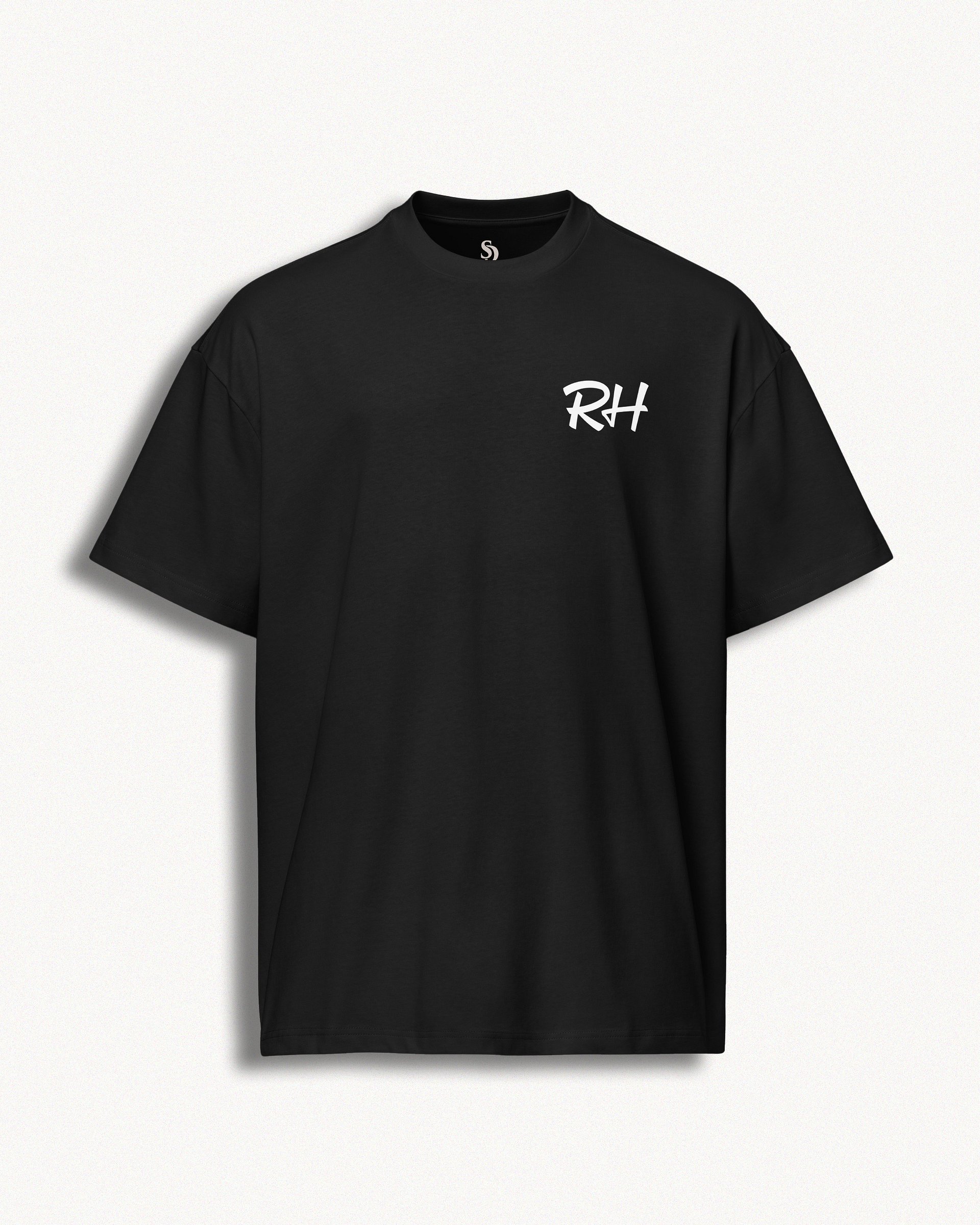 Rightside Oversize Tee — Black product image (1)