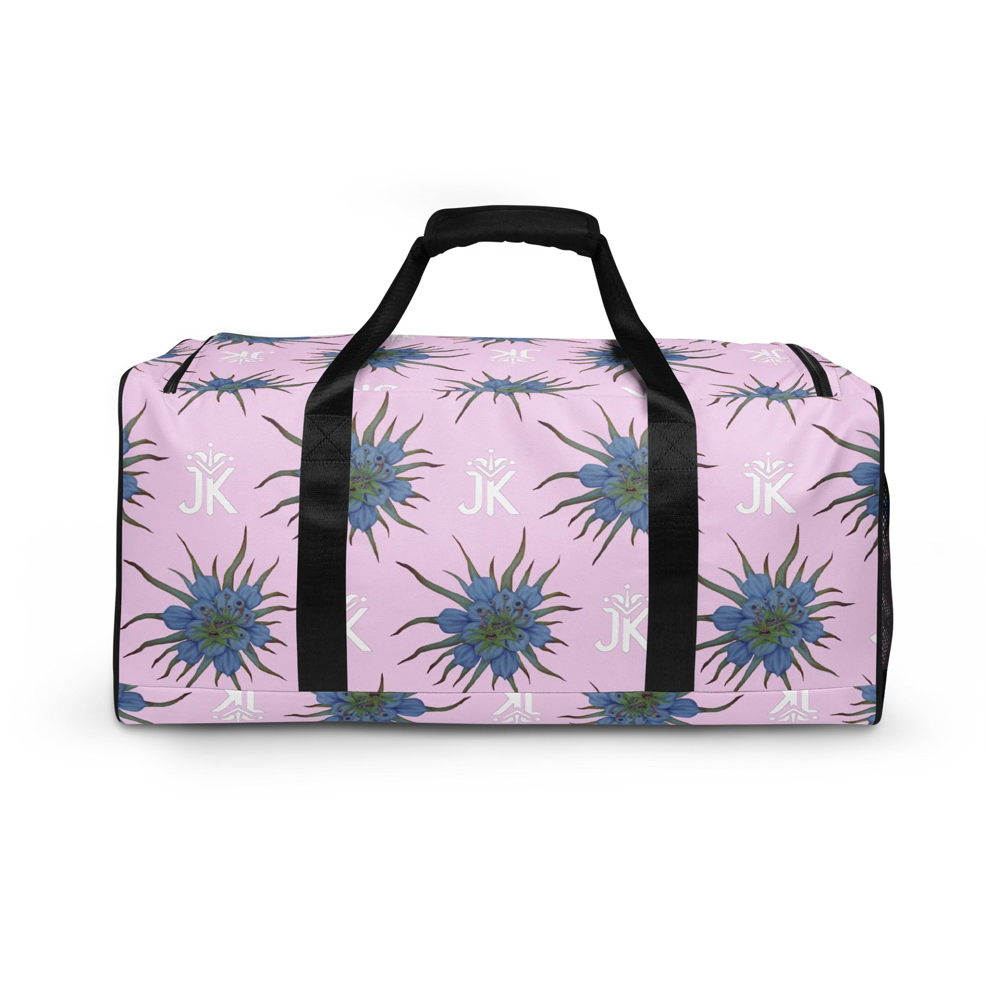 Floral Fiend Pink Duffel Bag product image (4)