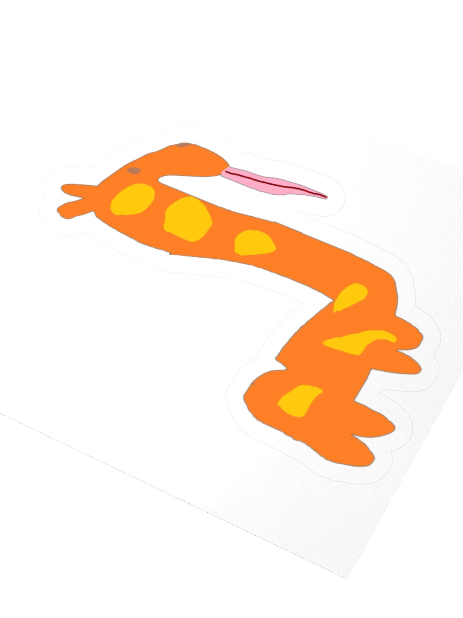 Giraffeaconda Sticker product image (8)