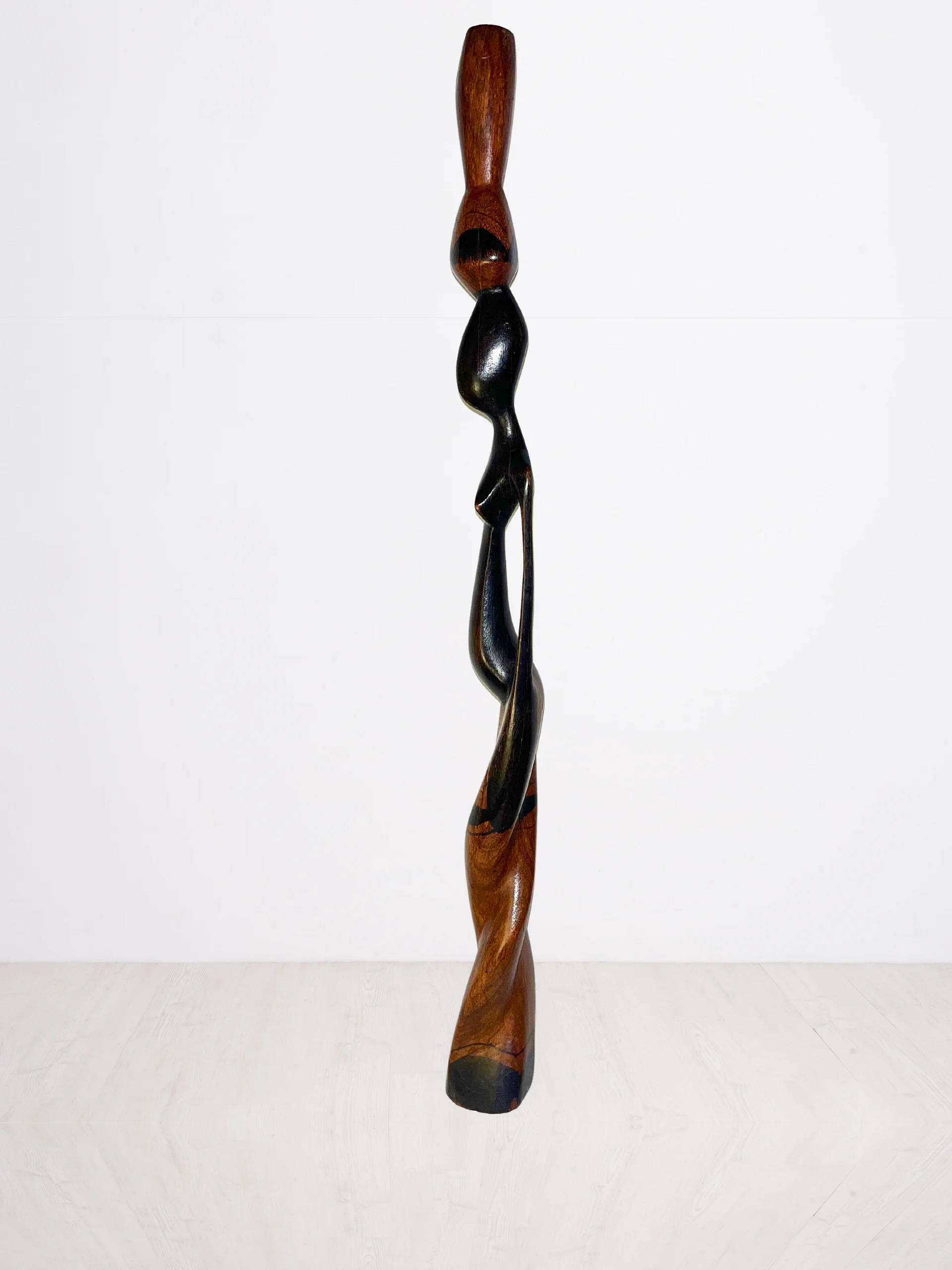 Handcarved Wooden African Woman Sculpture product image (6)