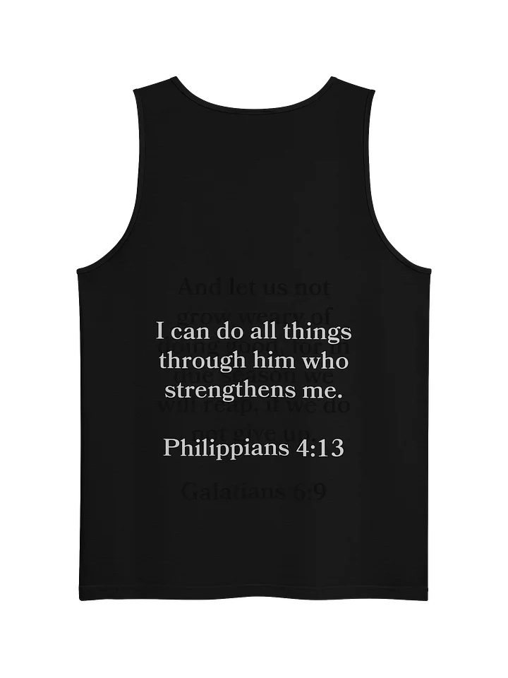 I Can Do All Things Through Him Tank product image (1)