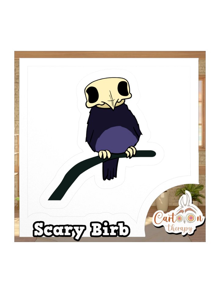 Scary Birb (Sticker Club) product image (2)