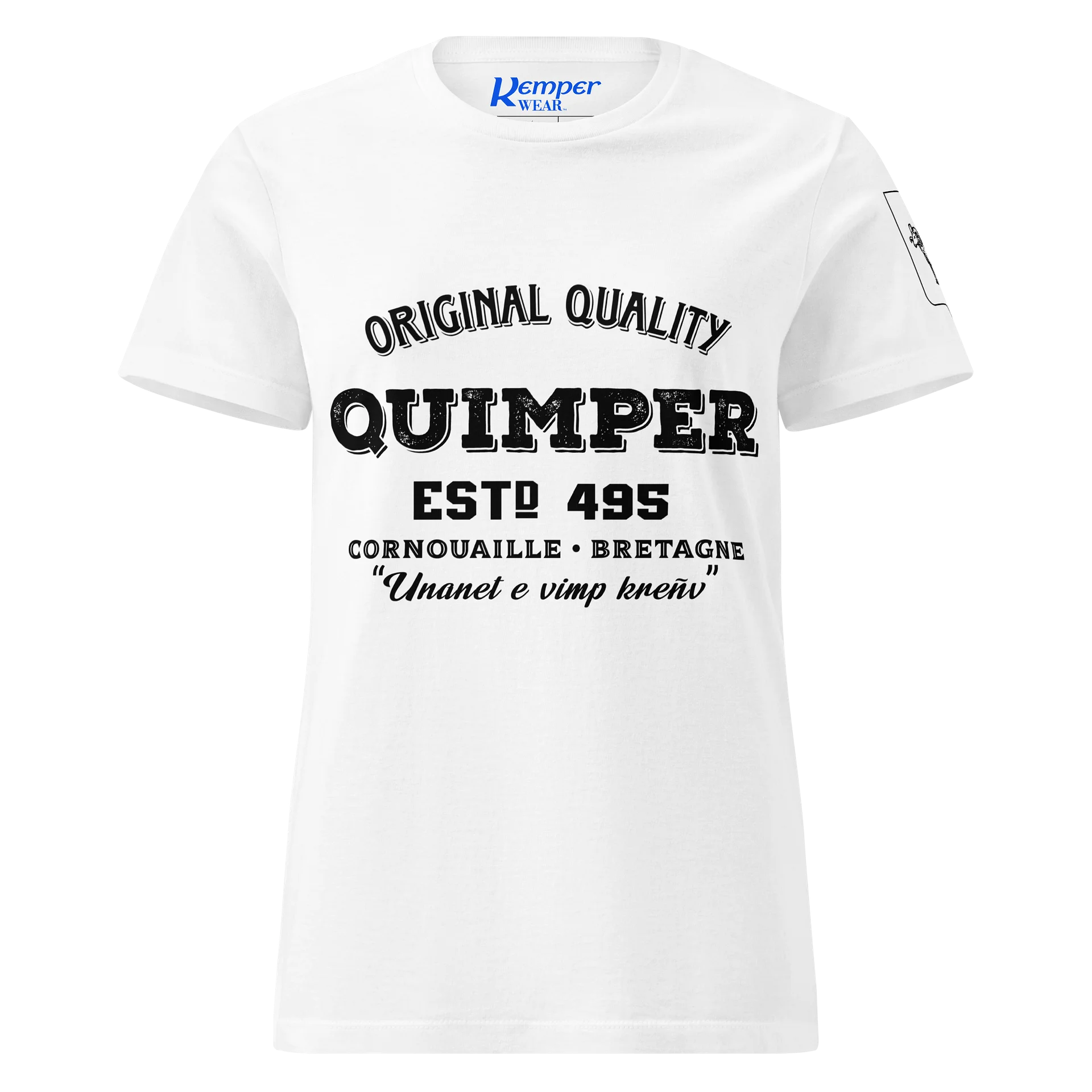 T-shirt Femme 100% Coton “Quimper 495” product image (13)
