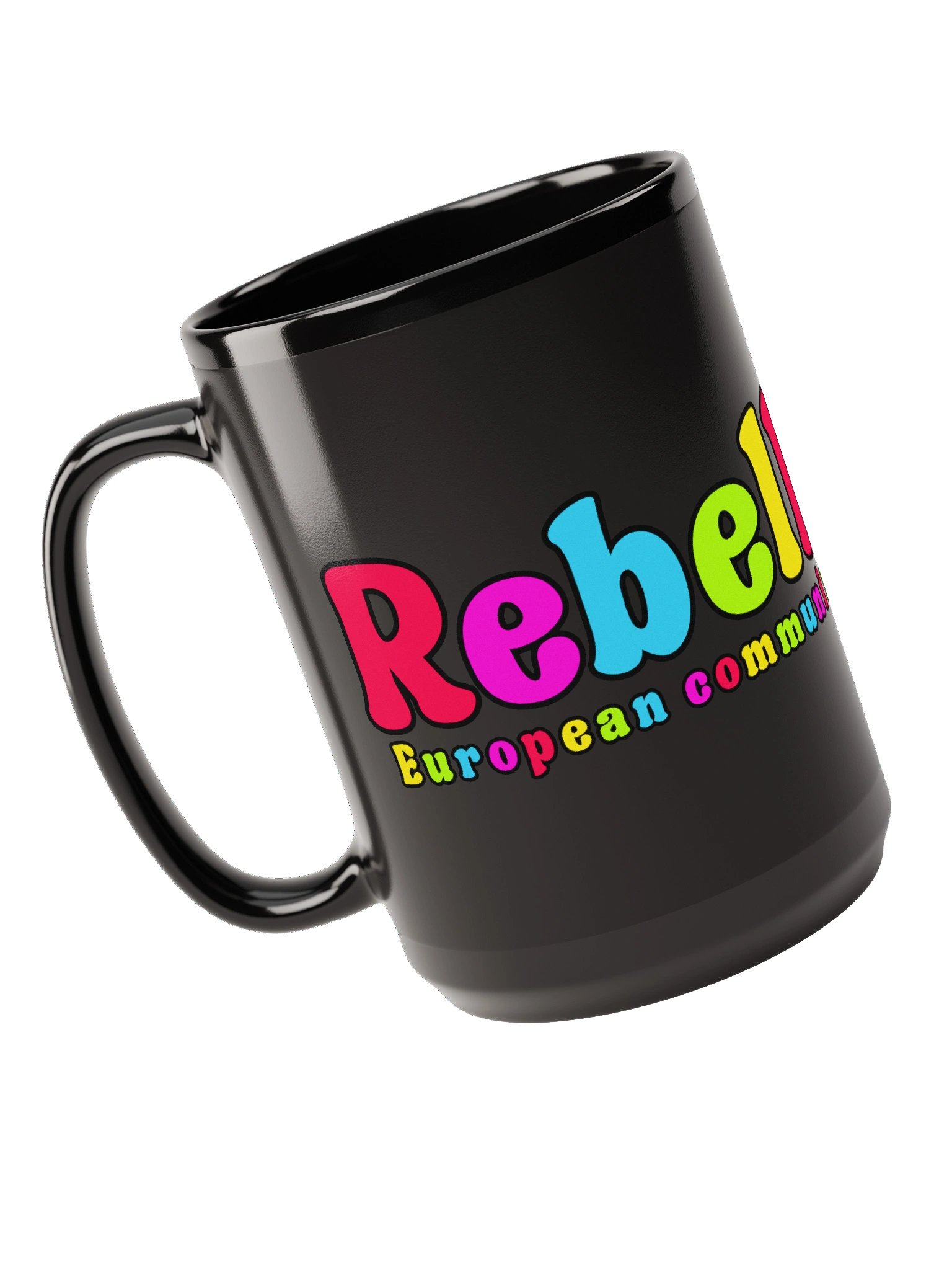 Rebellicious Black Mug product image (1)